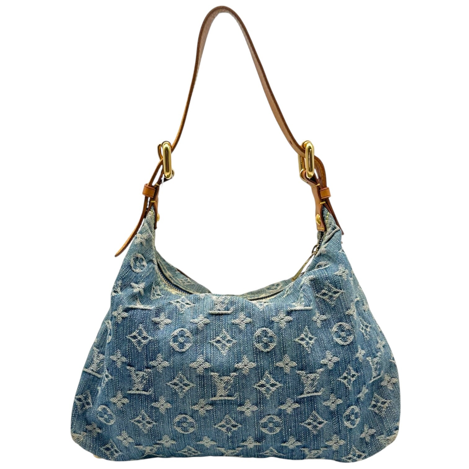 Louis Vuitton Blue Denim Baggy PM 2-Way Bag