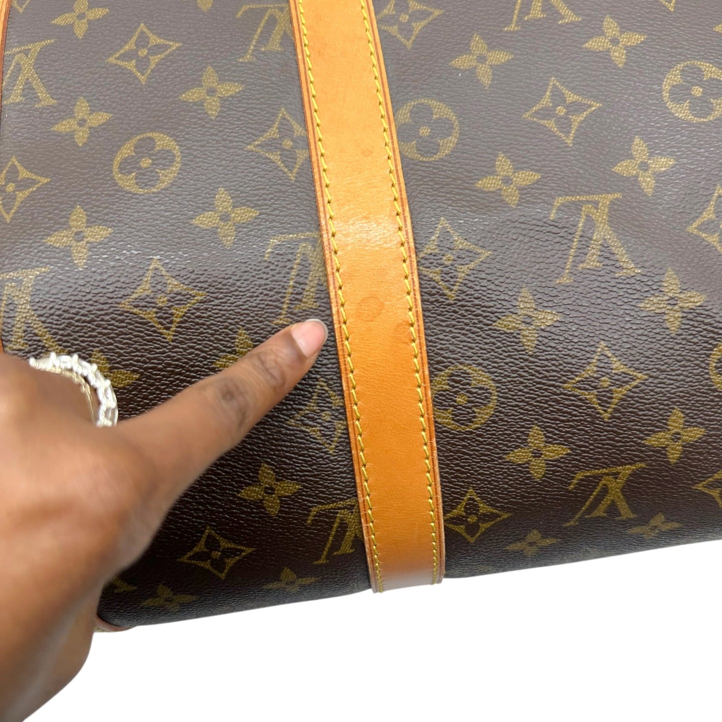 Louis Vuitton Classic Monogram Keepall 45 Duffle Bag