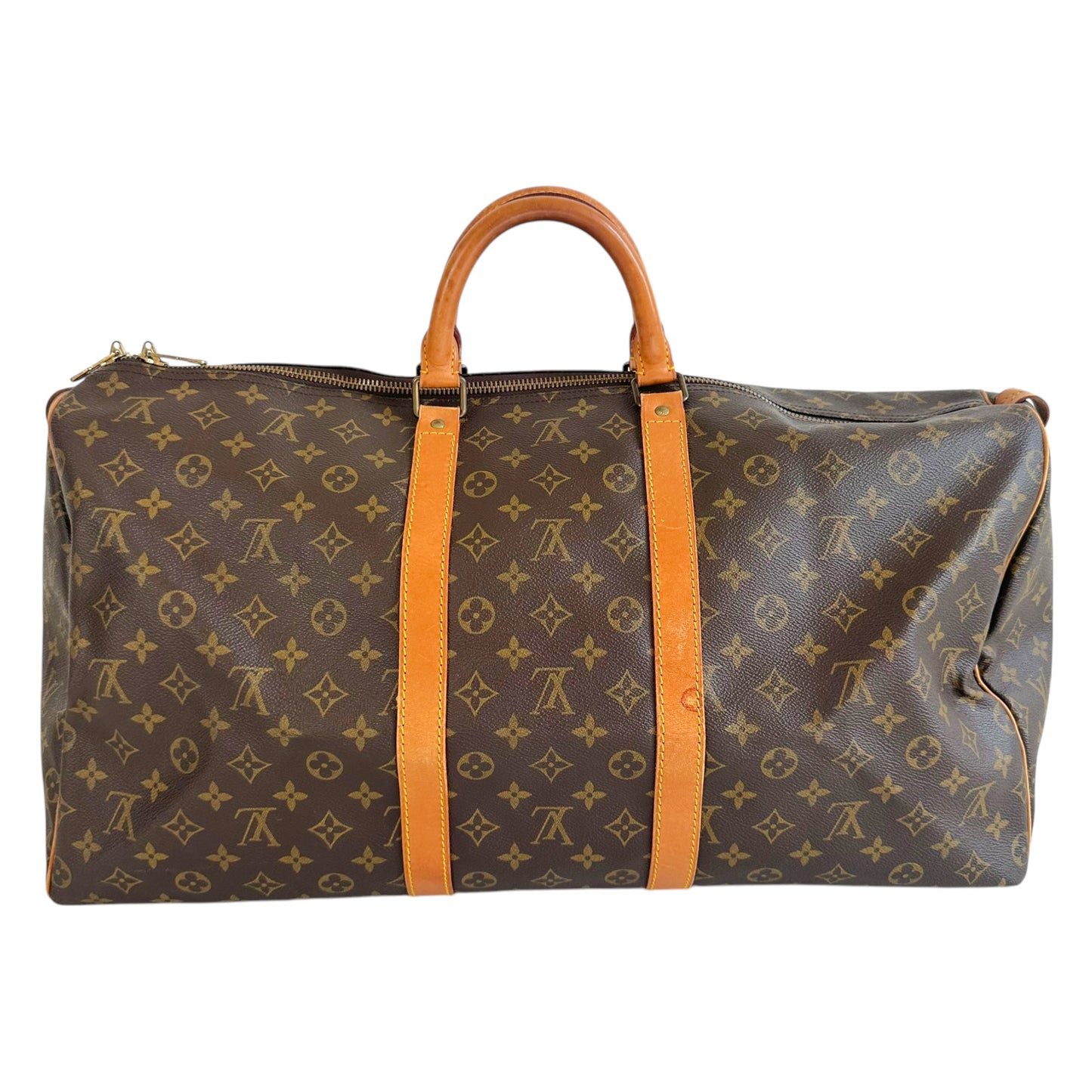 Louis Vuitton Monogram Canvas Keepall 55 Duffle Bag - Outfit Repeater