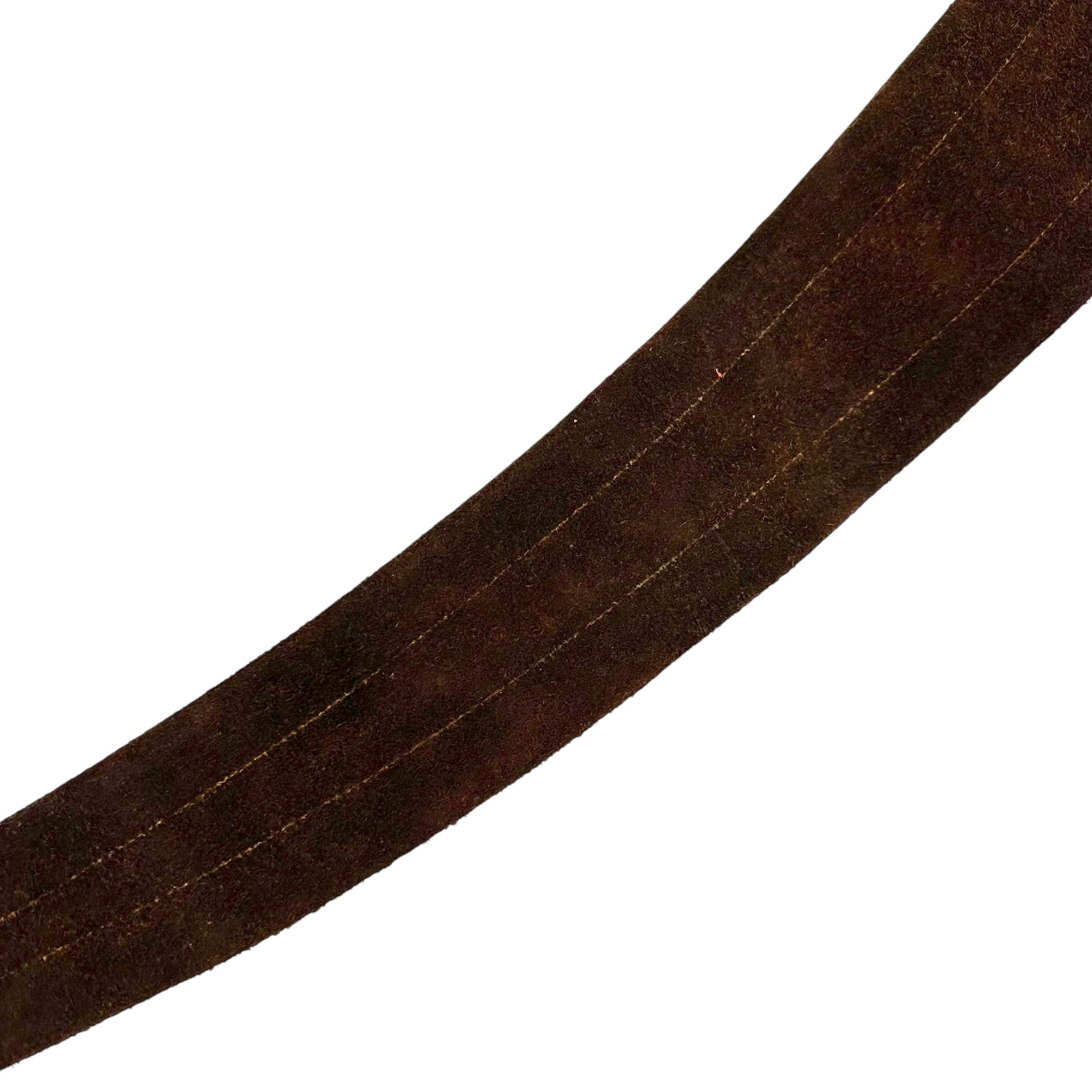 Christian Dior 1970's Brown Suede Agate Crystal Belt - Outfit Repeater