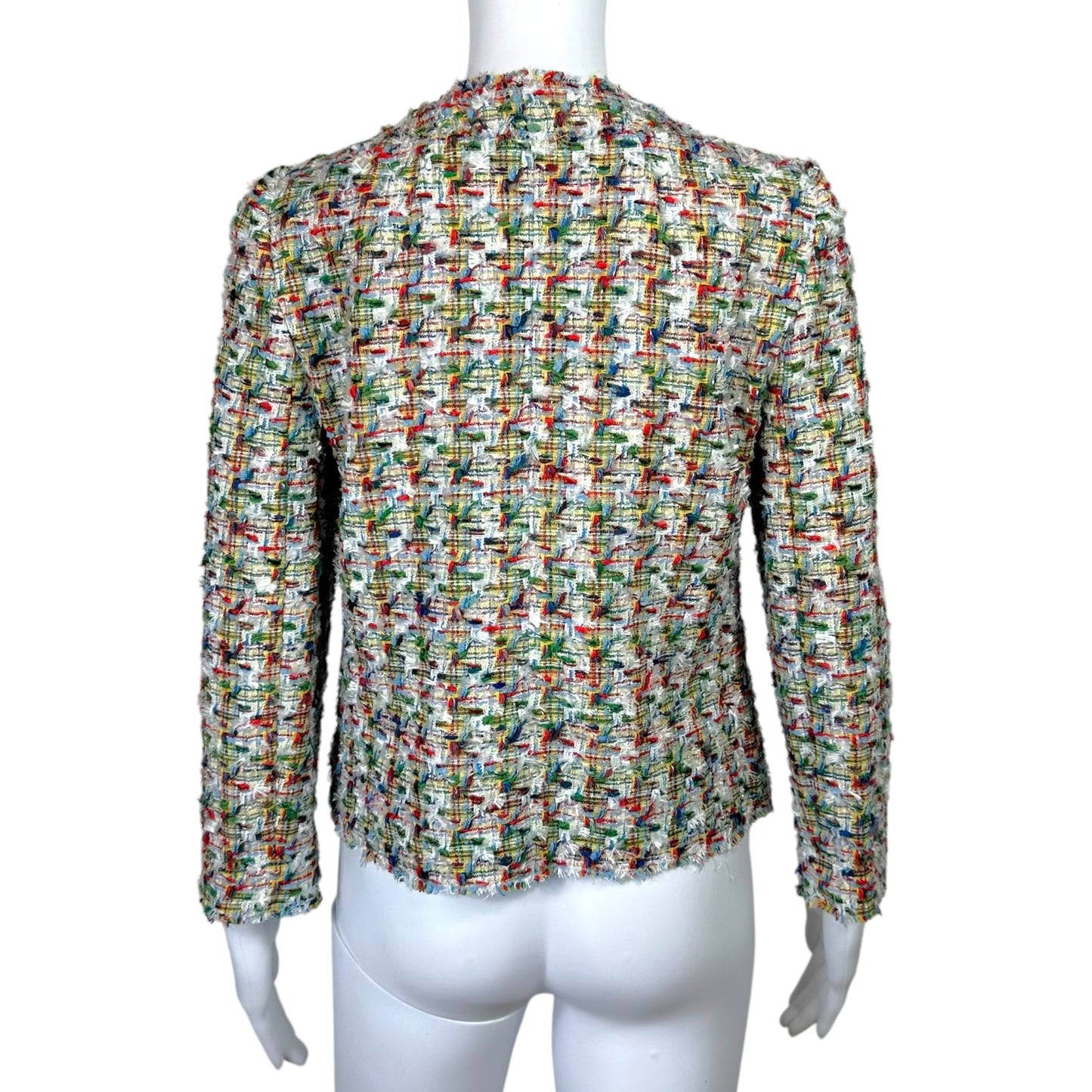 Dolce & Gabbana Primary Colored Tweed Jacket