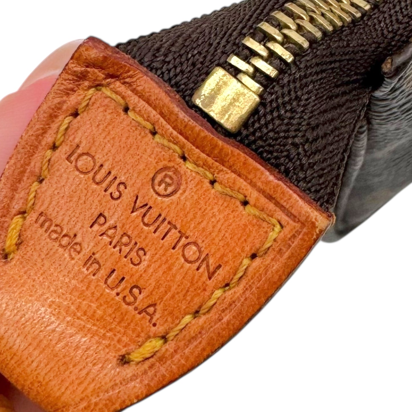 Louis Vuitton Classic Monogram Pochette Bag