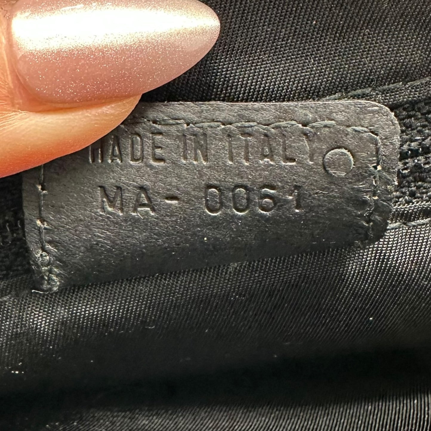 Christian Dior 2001 Black Cadillac Saddle Bag - Outfit Repeater