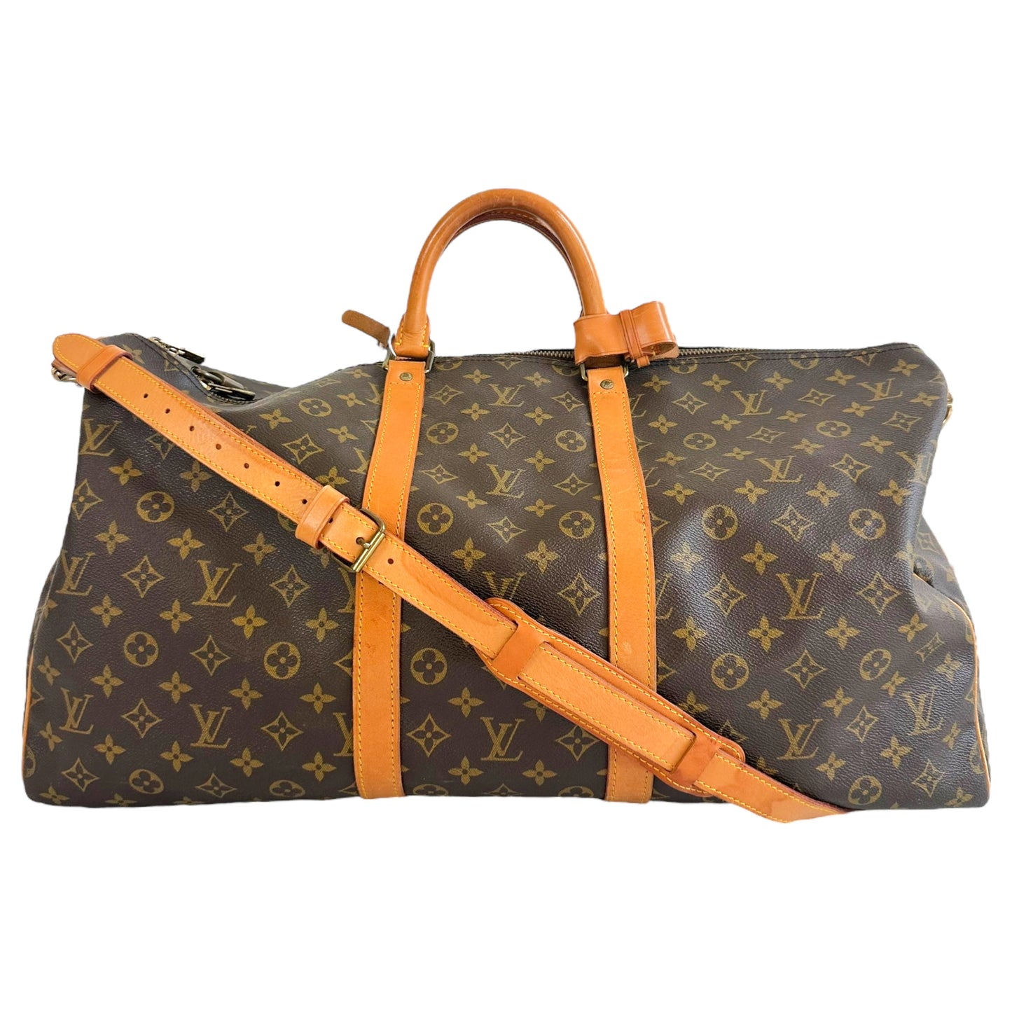 Louis Vuitton Monogram Bandouliere 55 Duffle Bag - Outfit Repeater