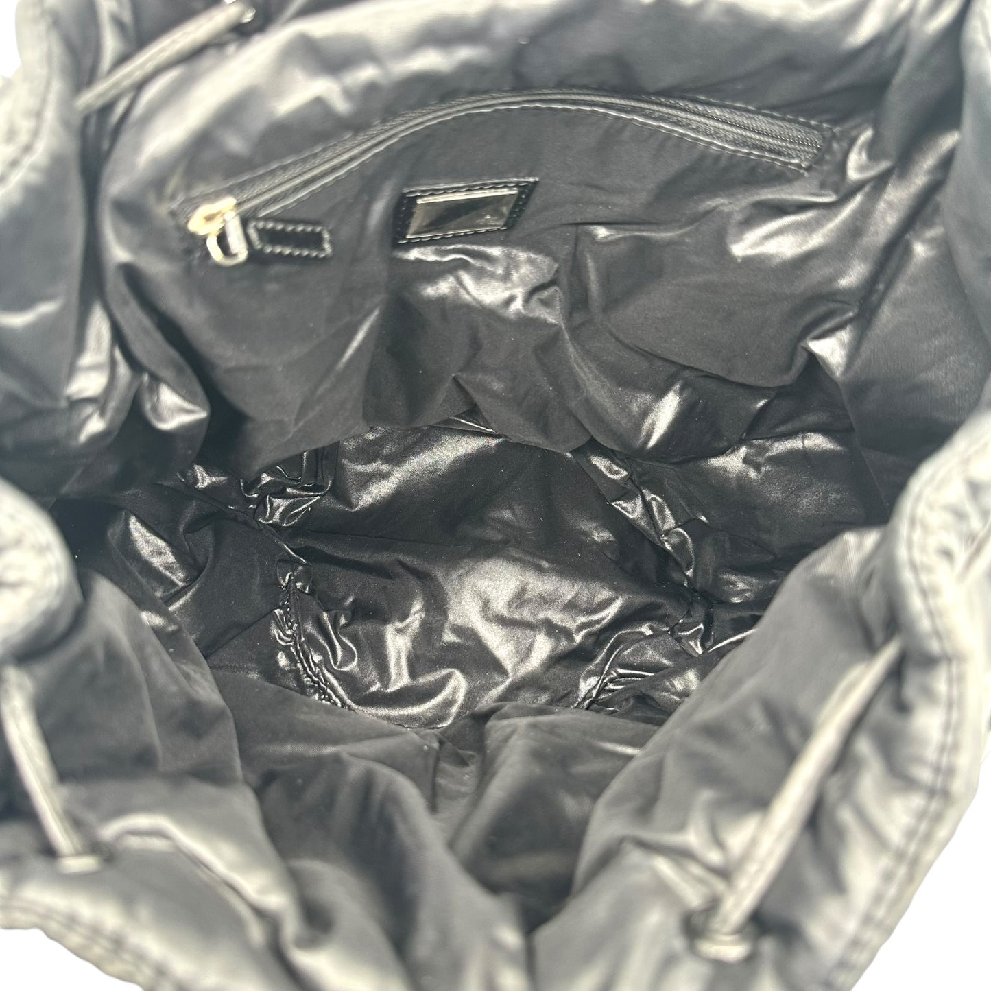 Fendi Black Sequin Snowflake Puffer Backpack - Outfit Repeater