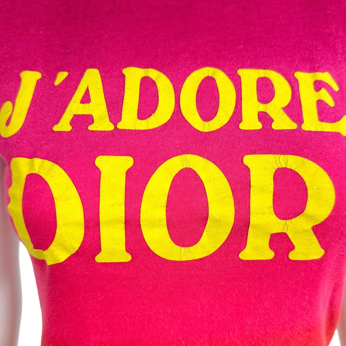 Christian Dior F/W 2002 J'Adore Dior Ombre Tank Top