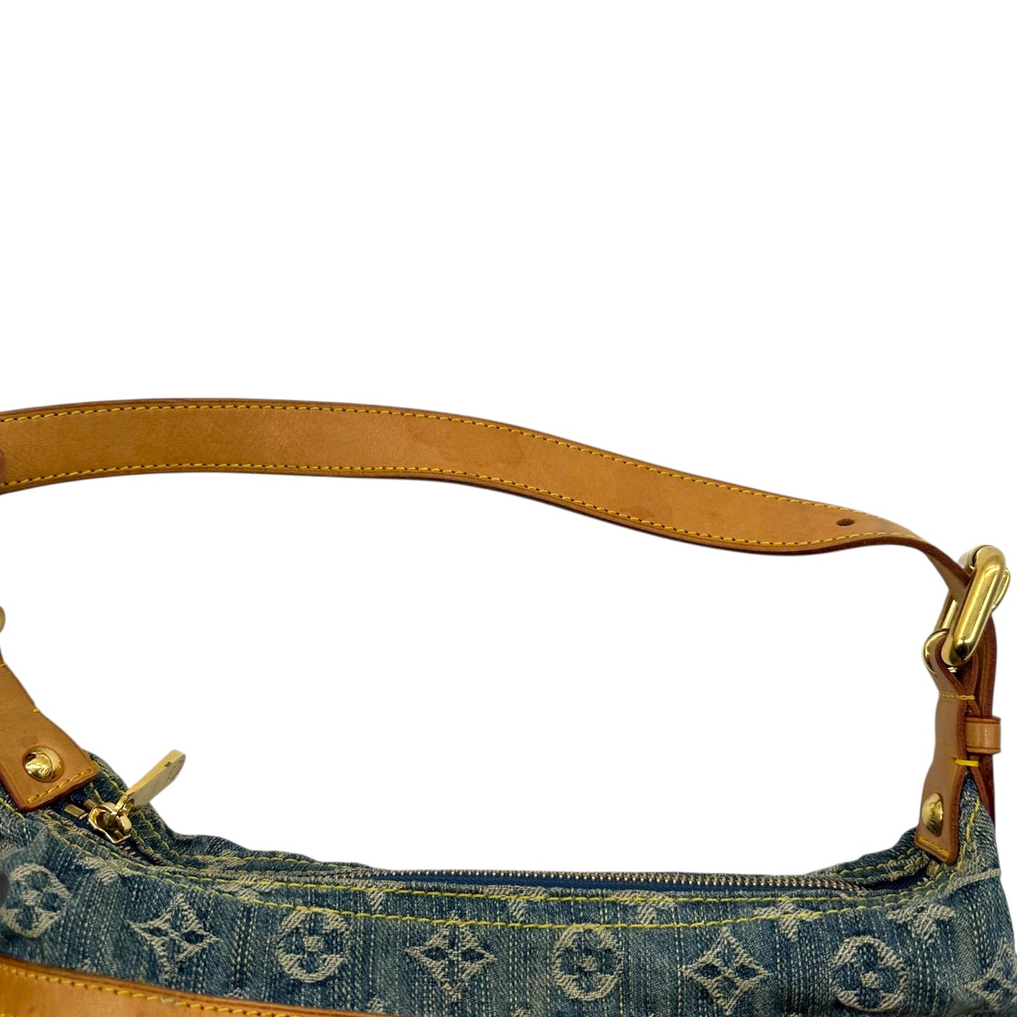Louis Vuitton Blue Denim Baggy PM Shoulder Bag