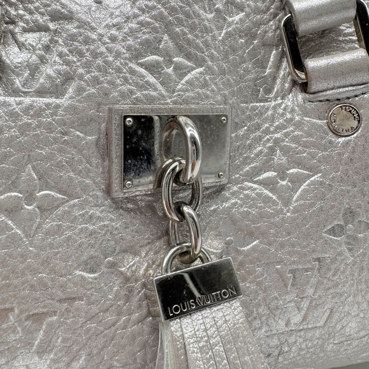 Louis Vuitton Monogram Shoulder Bag Champagne Shimmer