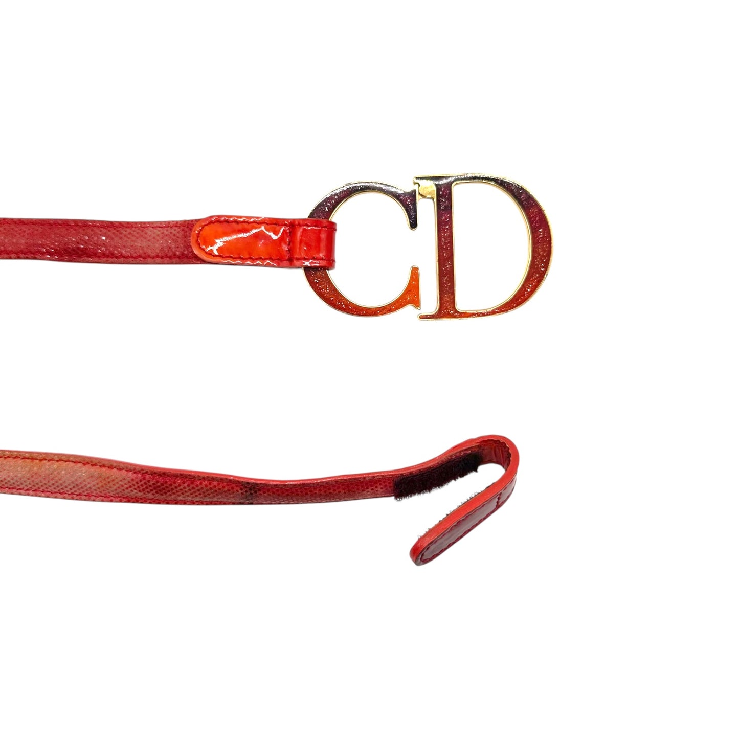 Dior by John Galliano Logo Belt