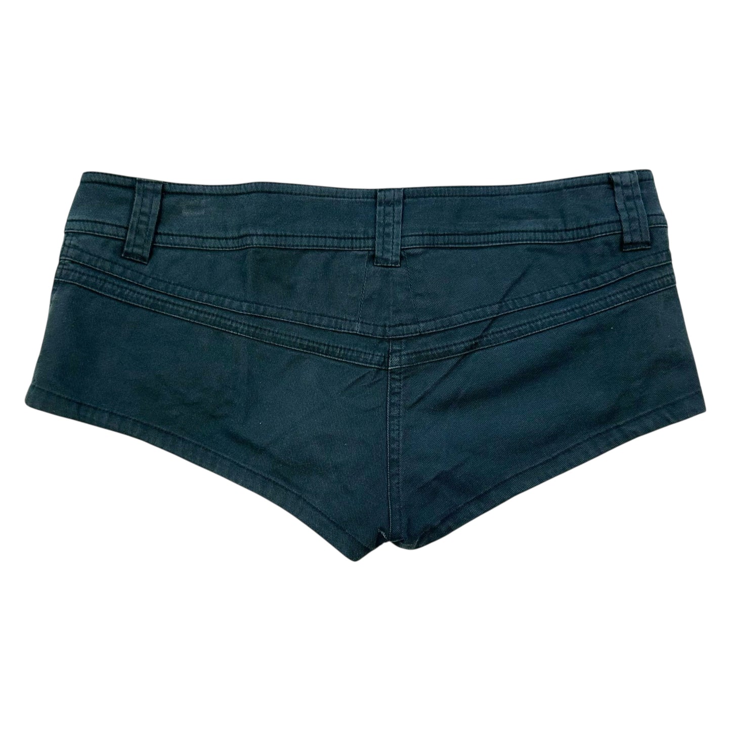 Just Cavalli Roberto Cavalli Black Micro Mini Shorts