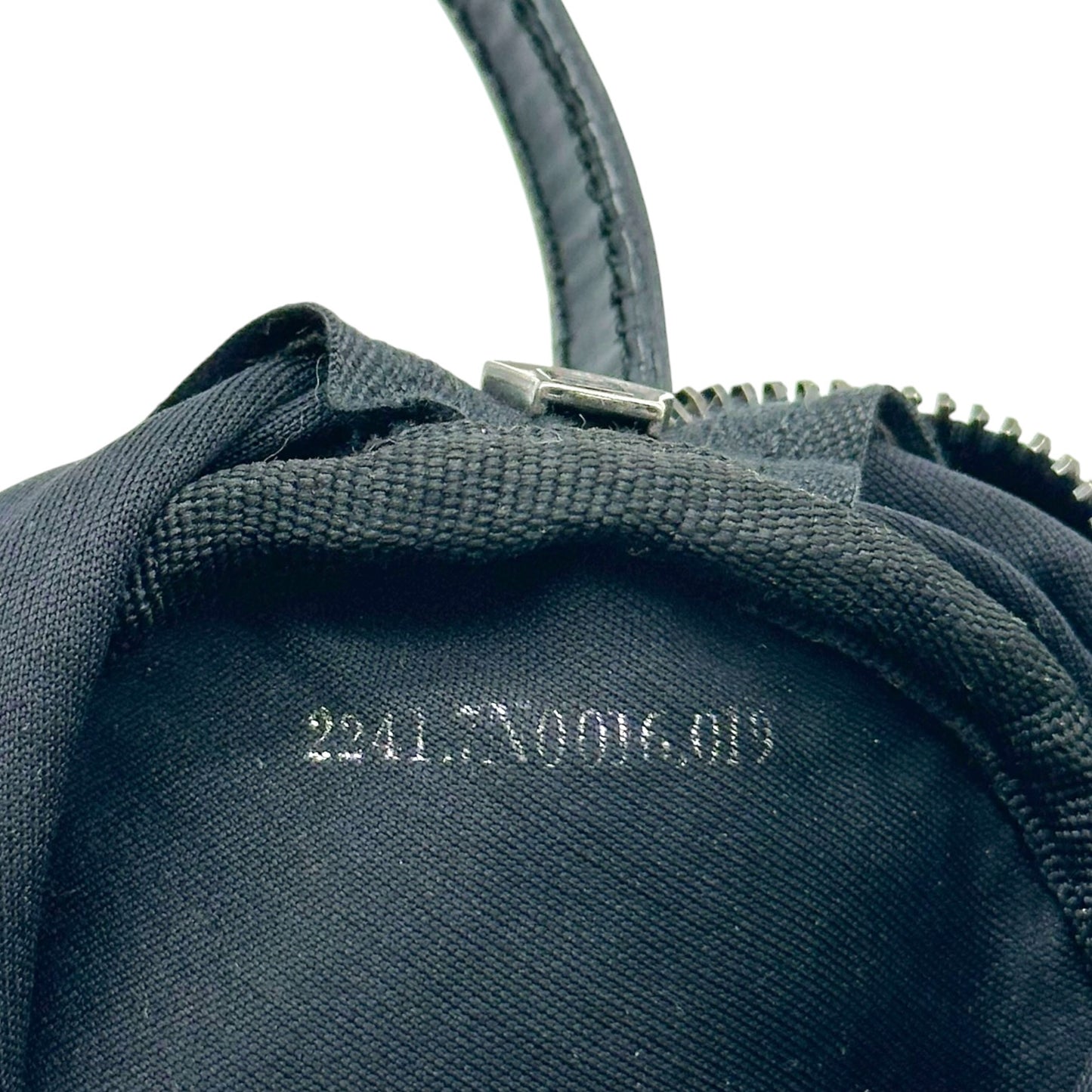 Fendi Black & Brown Zucchino Monogram Mini Papillon Pochette Bag