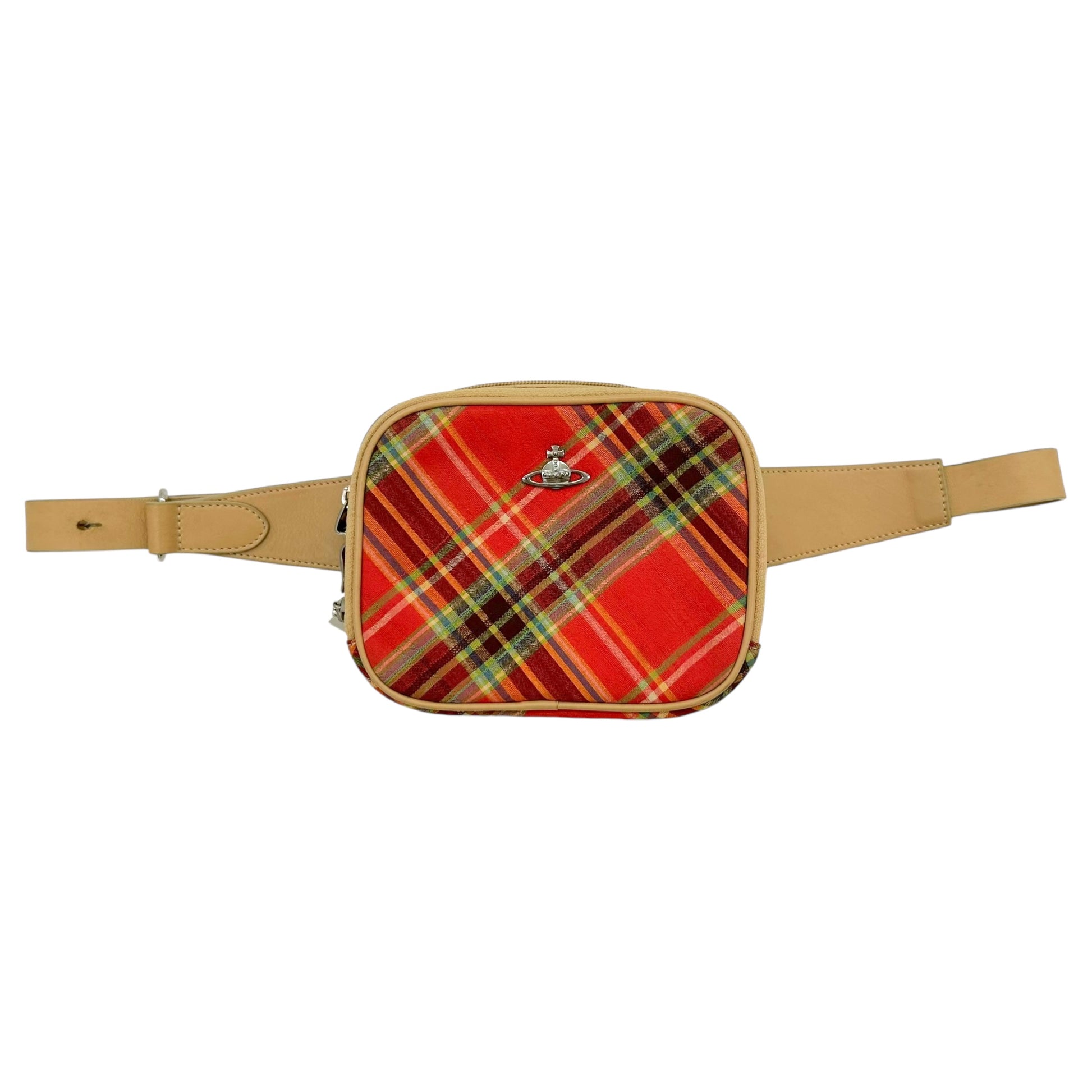 Vivienne Westwood Plaid Fanny Pack / Bum Bag - Outfit Repeater