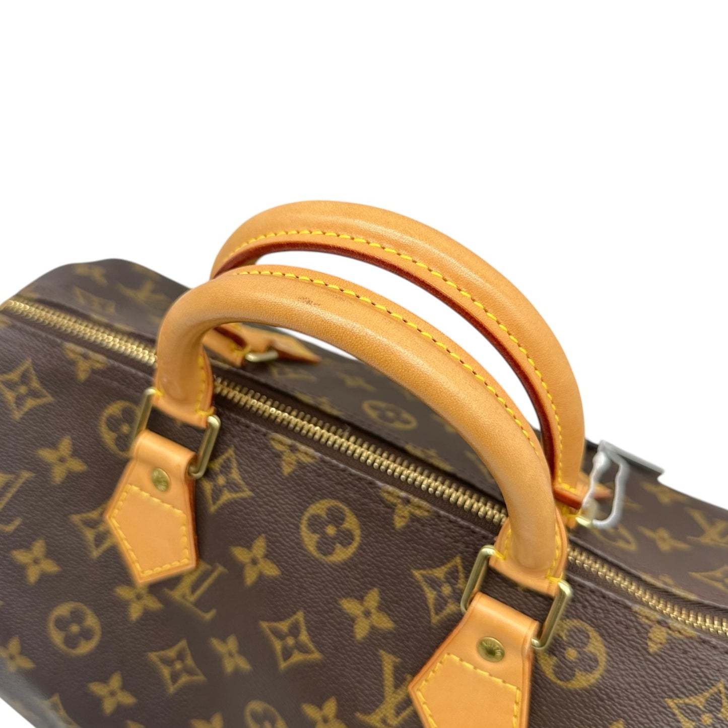 Louis Vuitton Speedy 35 Handbag Brown Monogram Canvas