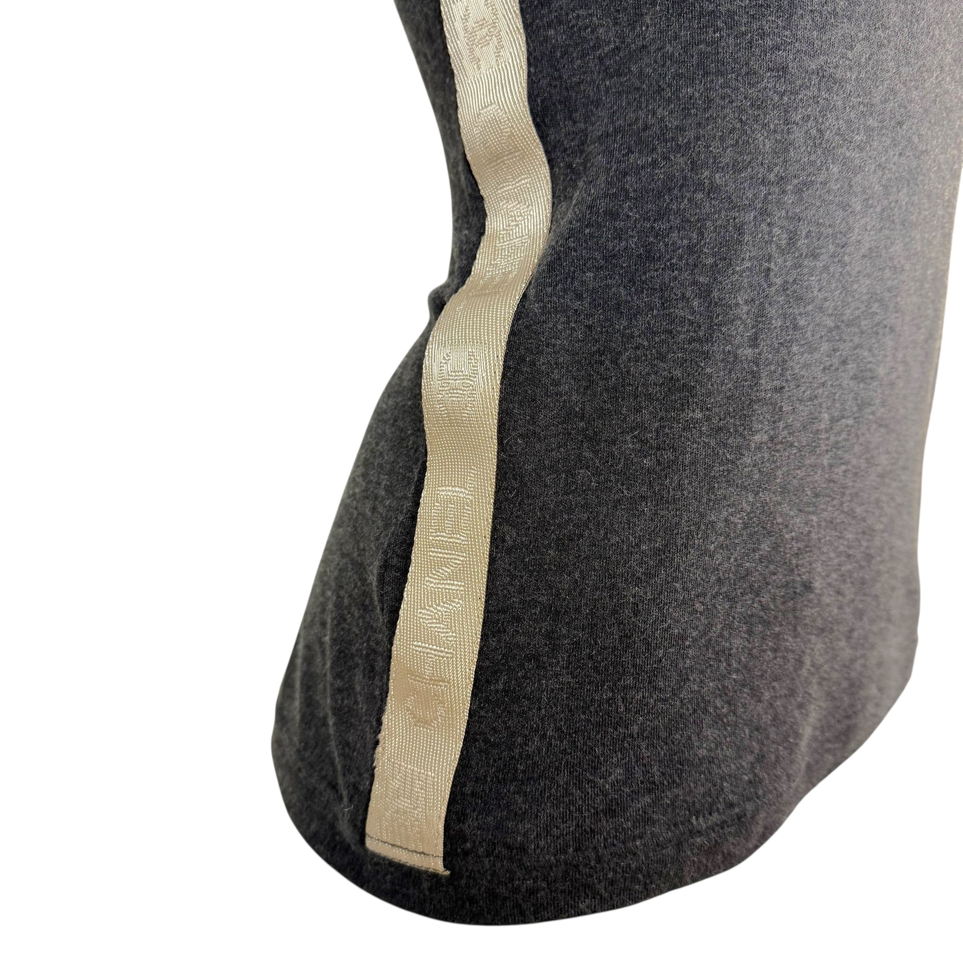 Chanel Sport Fall 2002 Gray Logo Side Tank - Outfit Repeater