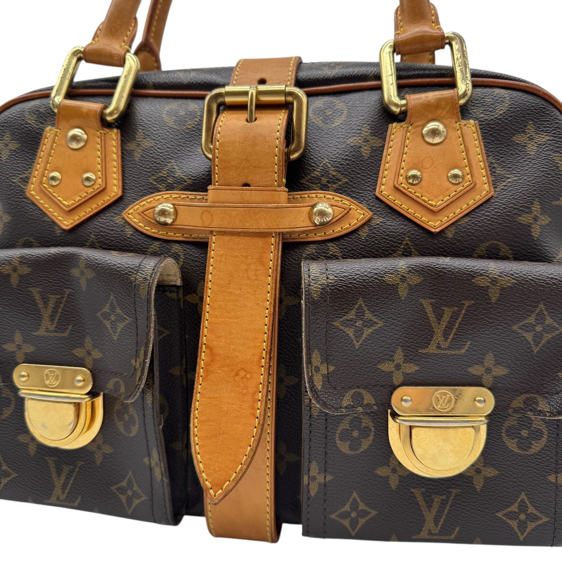 Louis Vuitton Classic Monogram Manhattan GM Bag - Outfit Repeater