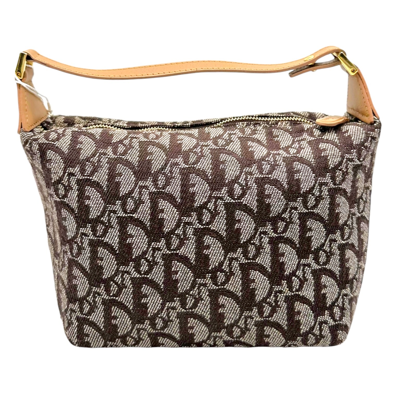 Christian Dior Pochette Bag Burgundy Trotter Monogram