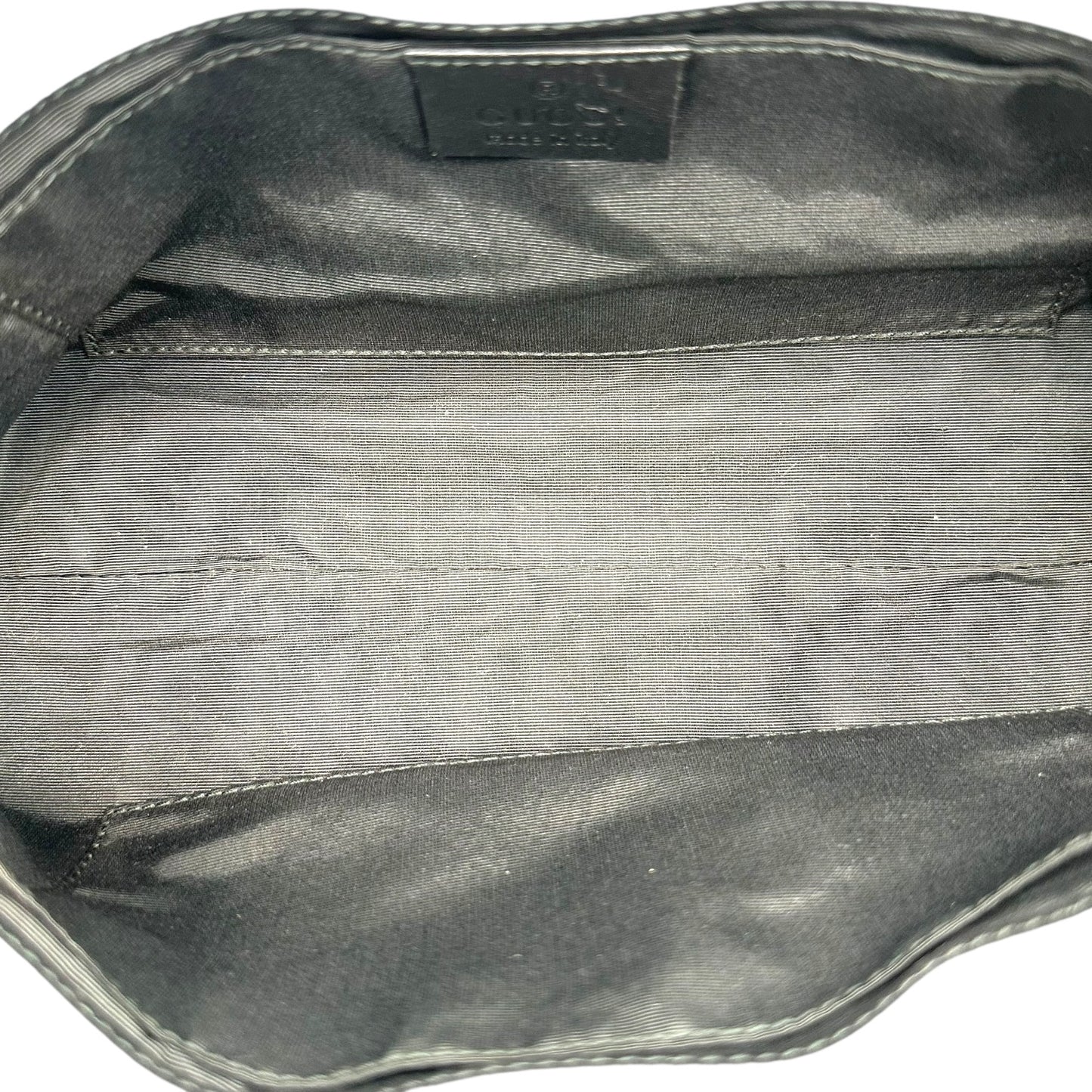 Gucci Gray Denim Monogram East West Mini Tote Bag