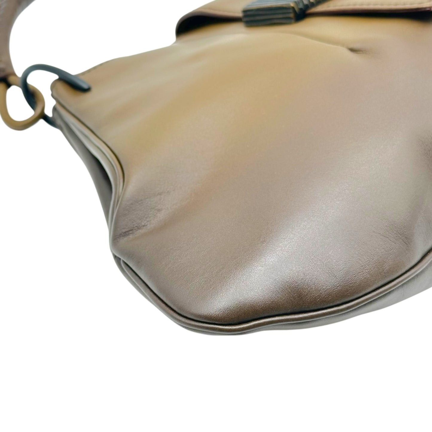 Gucci by Tom Ford Brown Ombré Leather Shoulder Bag