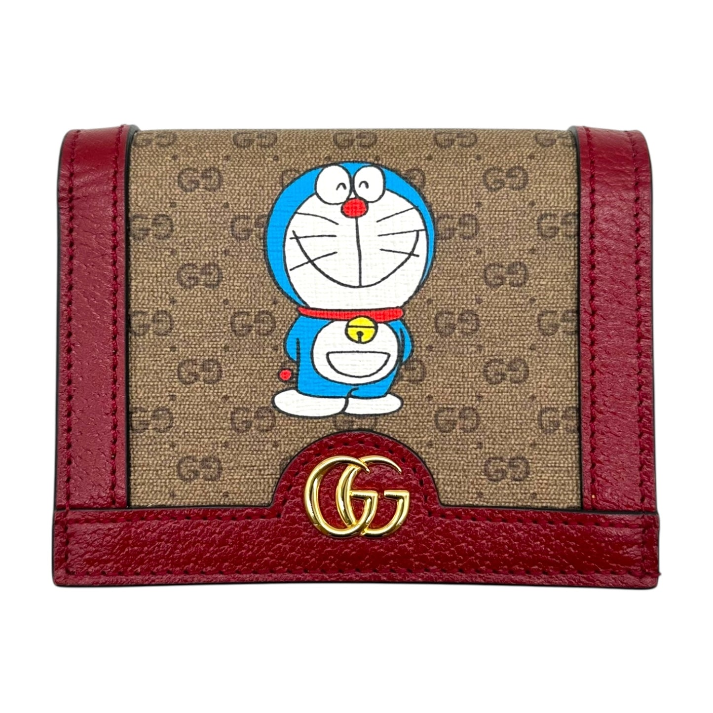 Gucci X Doraemon Fujiko Pro Chinese New Year Compact Wallet