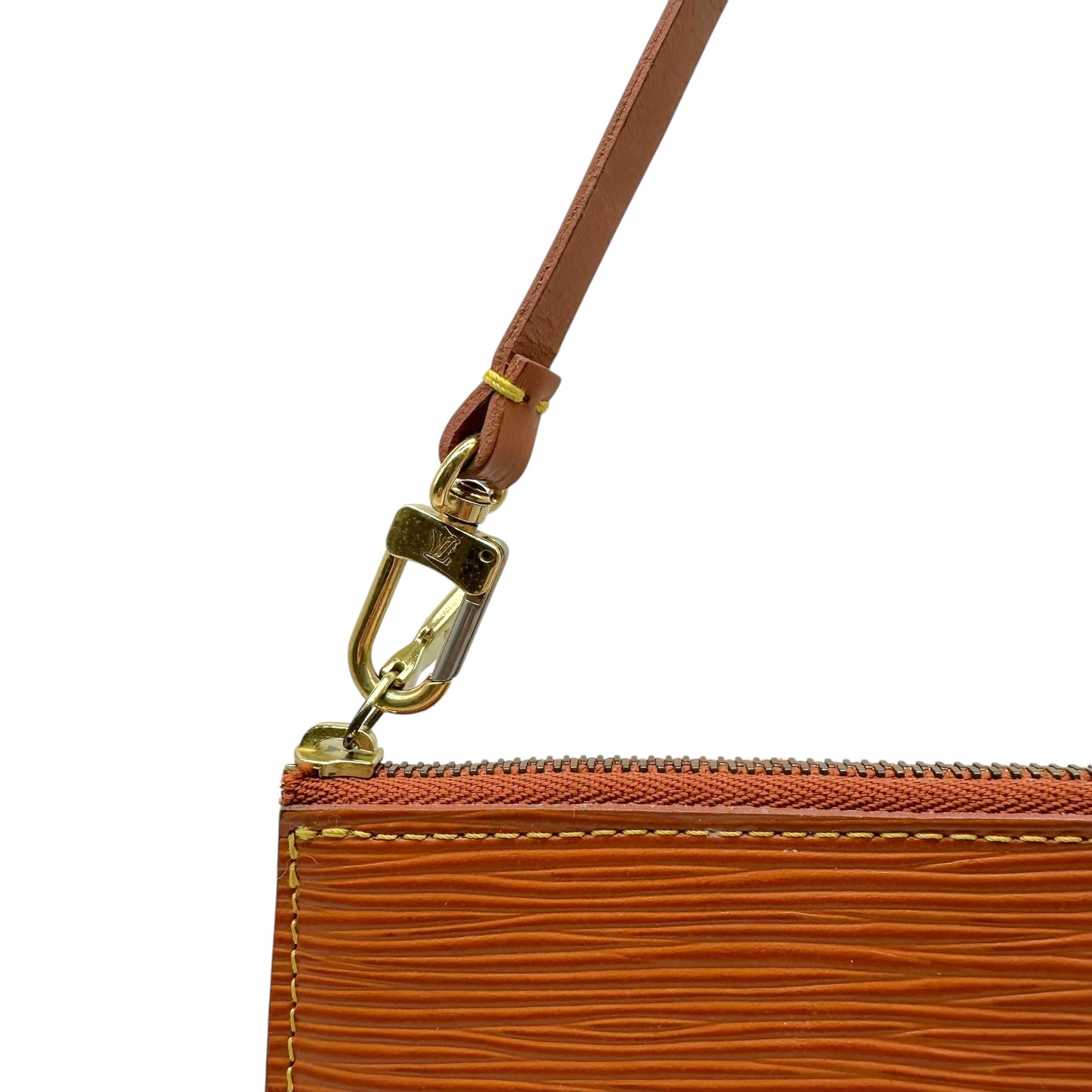 Louis Vuitton Brown Epi Leather Pochette Bag