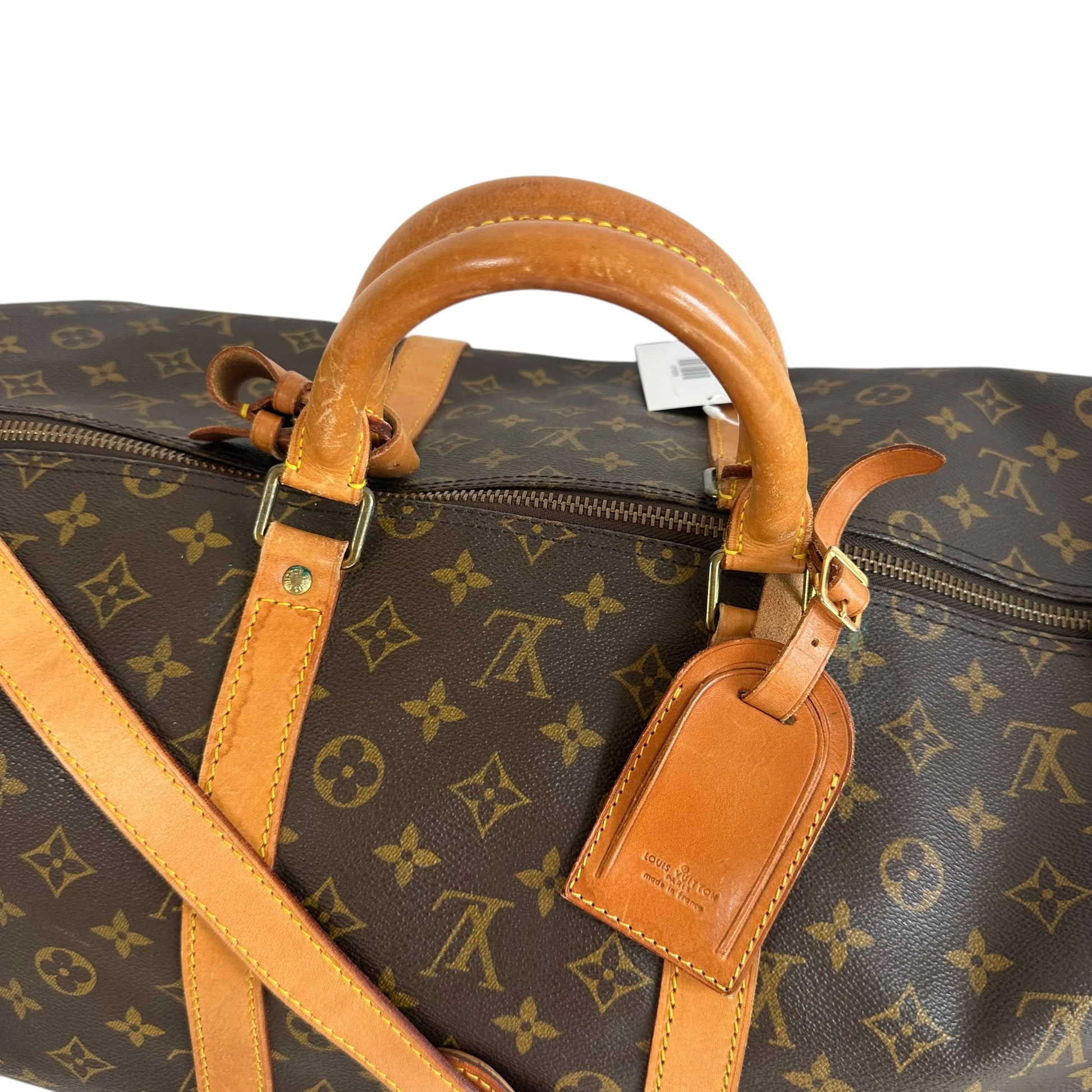 Louis Vuitton Monogram Bandouliere 55 Duffle Bag - Outfit Repeater