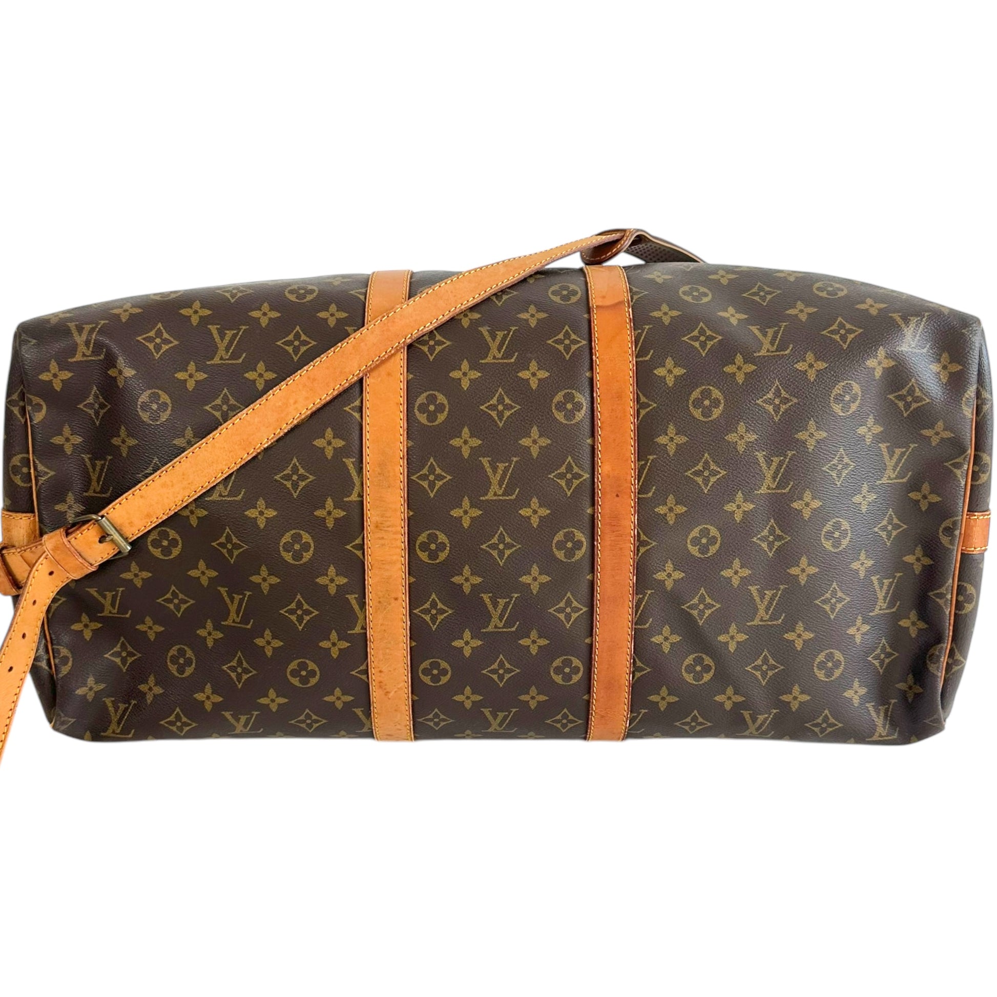 Louis Vuitton Monogram Bandouliere 55 Duffle Bag - Outfit Repeater