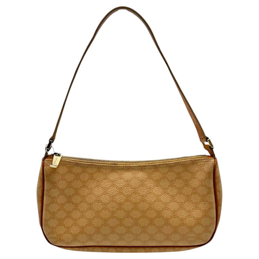 Celine Beige Triomphe Monogram Shoulder Pochette Bag - Outfit Repeater