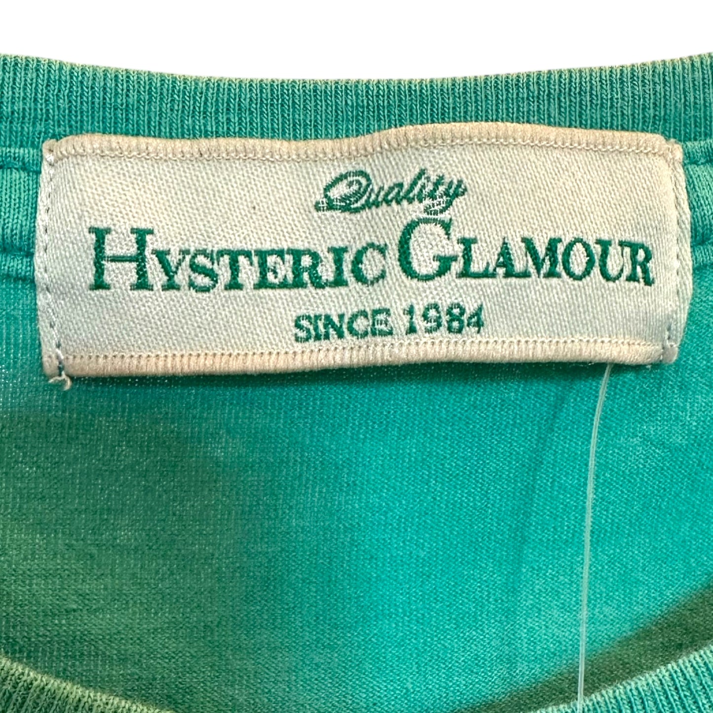 Hysteric Glamour Green Triangle T-shirt