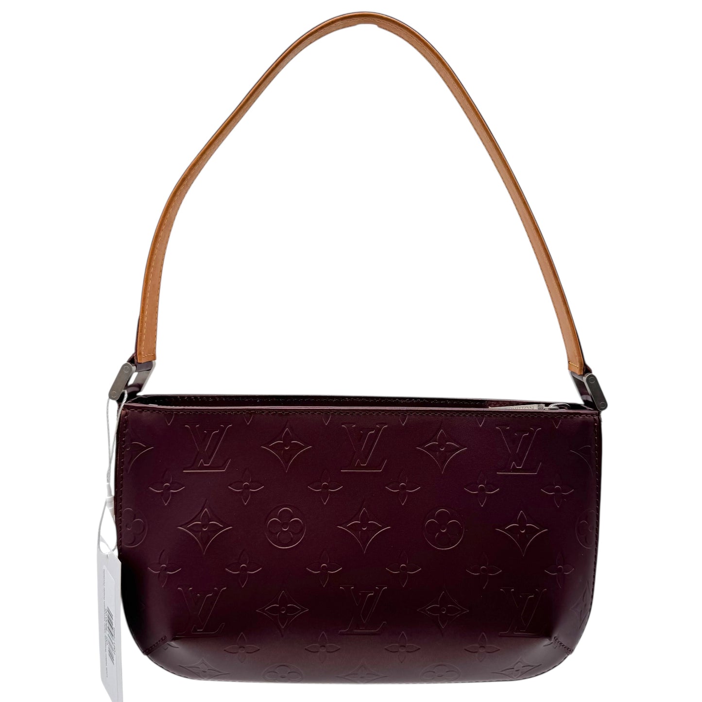 Louis Vuitton Burgundy Matte Monogram Fowler Pochette