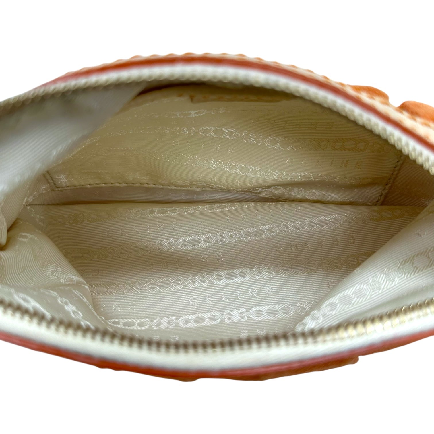 Celine Orange Mini Bag w/ Logo Charm - Outfit Repeater