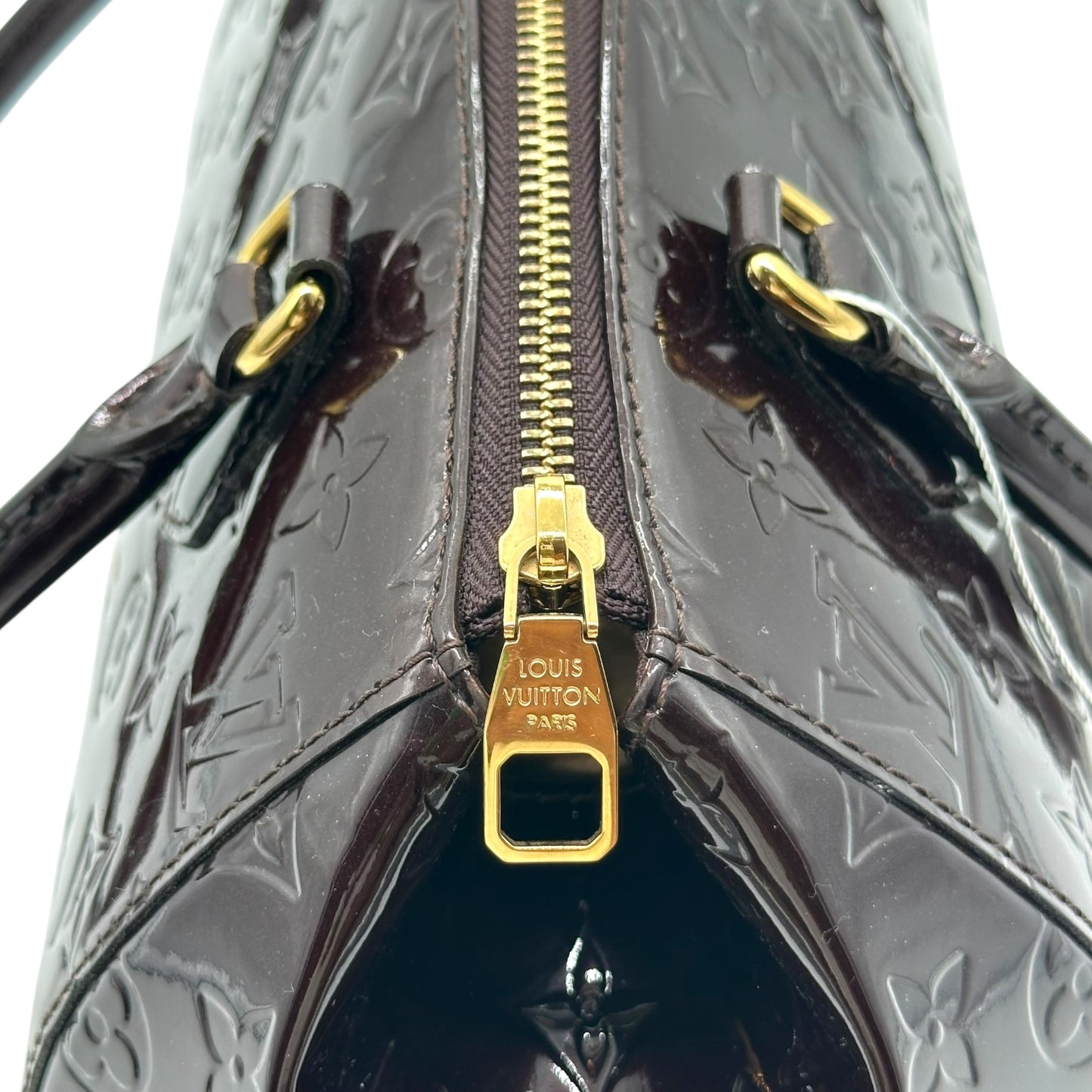 Louis Vuitton Burgundy Vernis Sherwood PM Bag