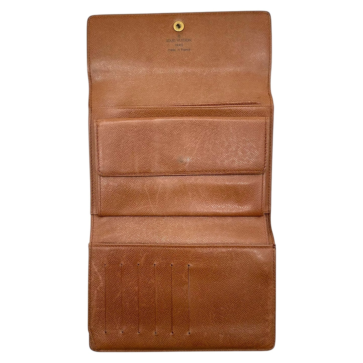 Louis Vuitton Classic Monogram Snap Tri-Fold Wallet - Outfit Repeater