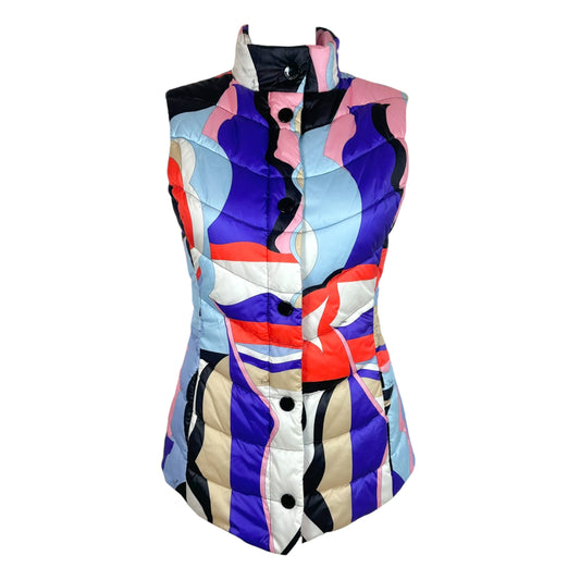 Emilio Pucci Multicolor Printed Down-Fill Vest - Outfit Repeater