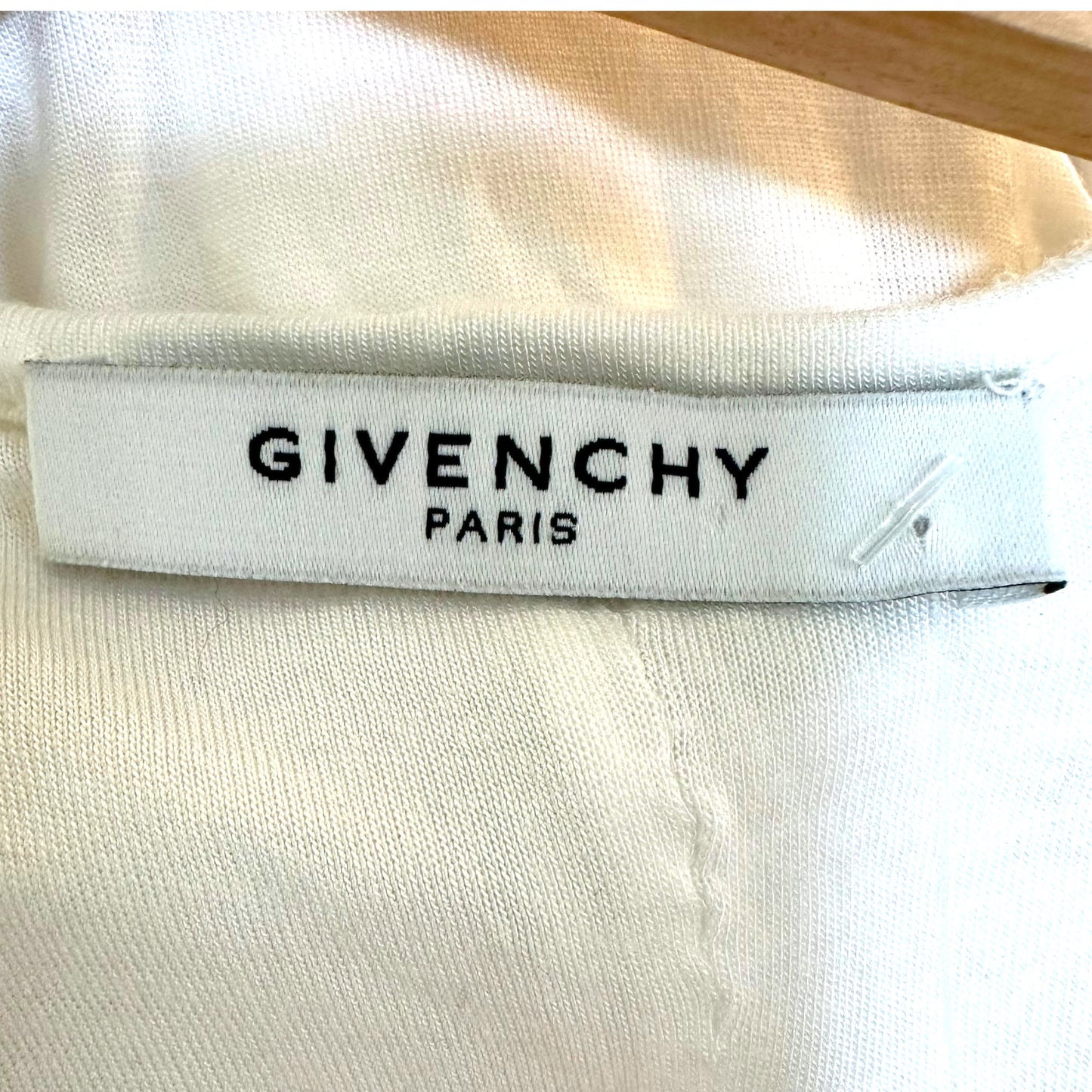 Givenchy White Extended Zip Tank Top