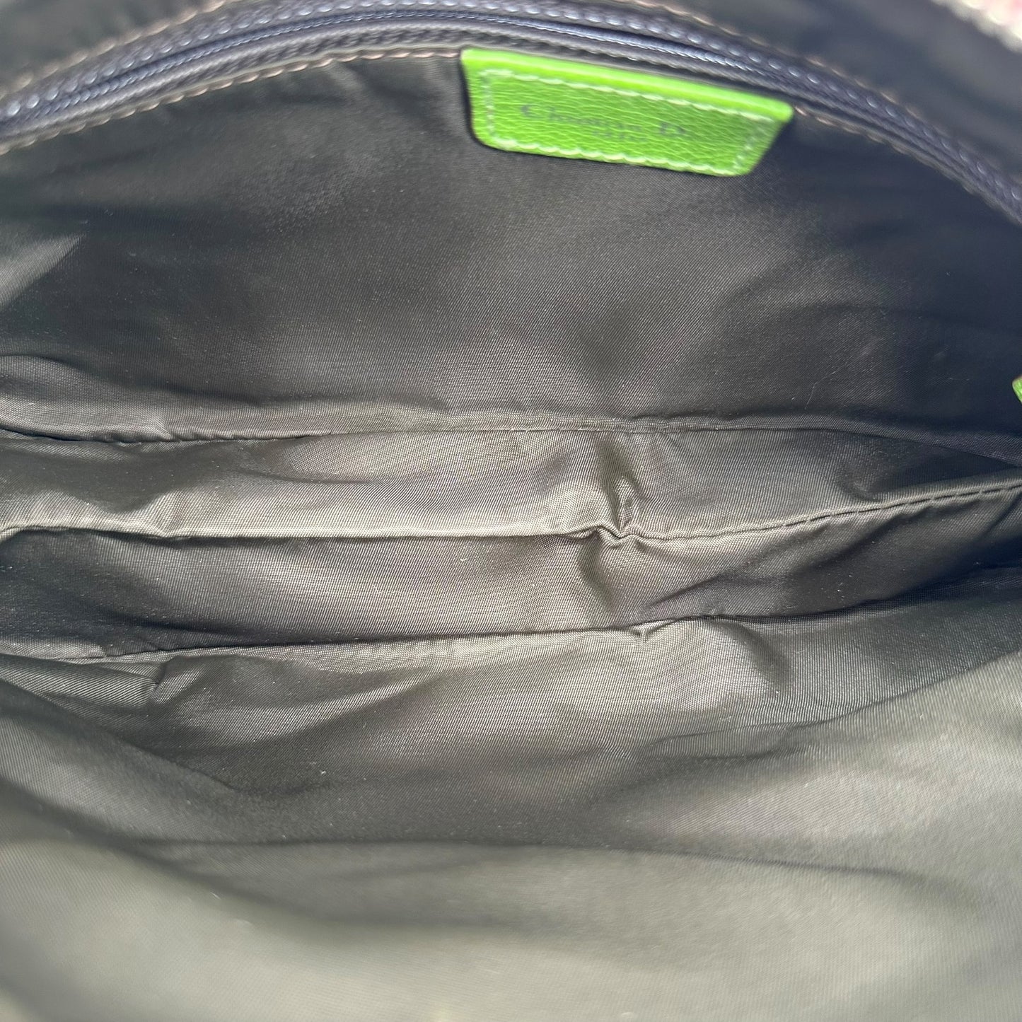 Christian Dior Rasta Crossbody Double Saddle Bag