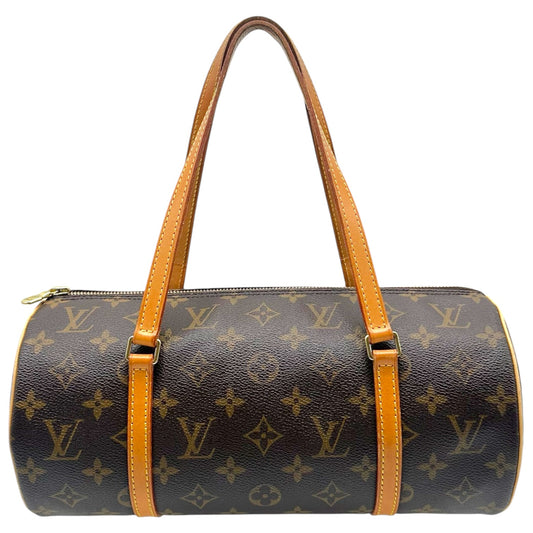 Louis Vuitton Brown Monogram Papillon 30 Shoulder Bag