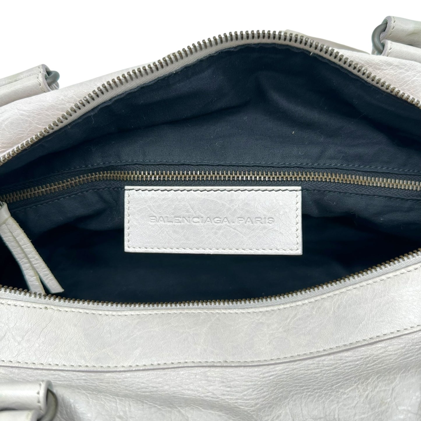 Balenciaga White City Twiggy Bag - Outfit Repeater