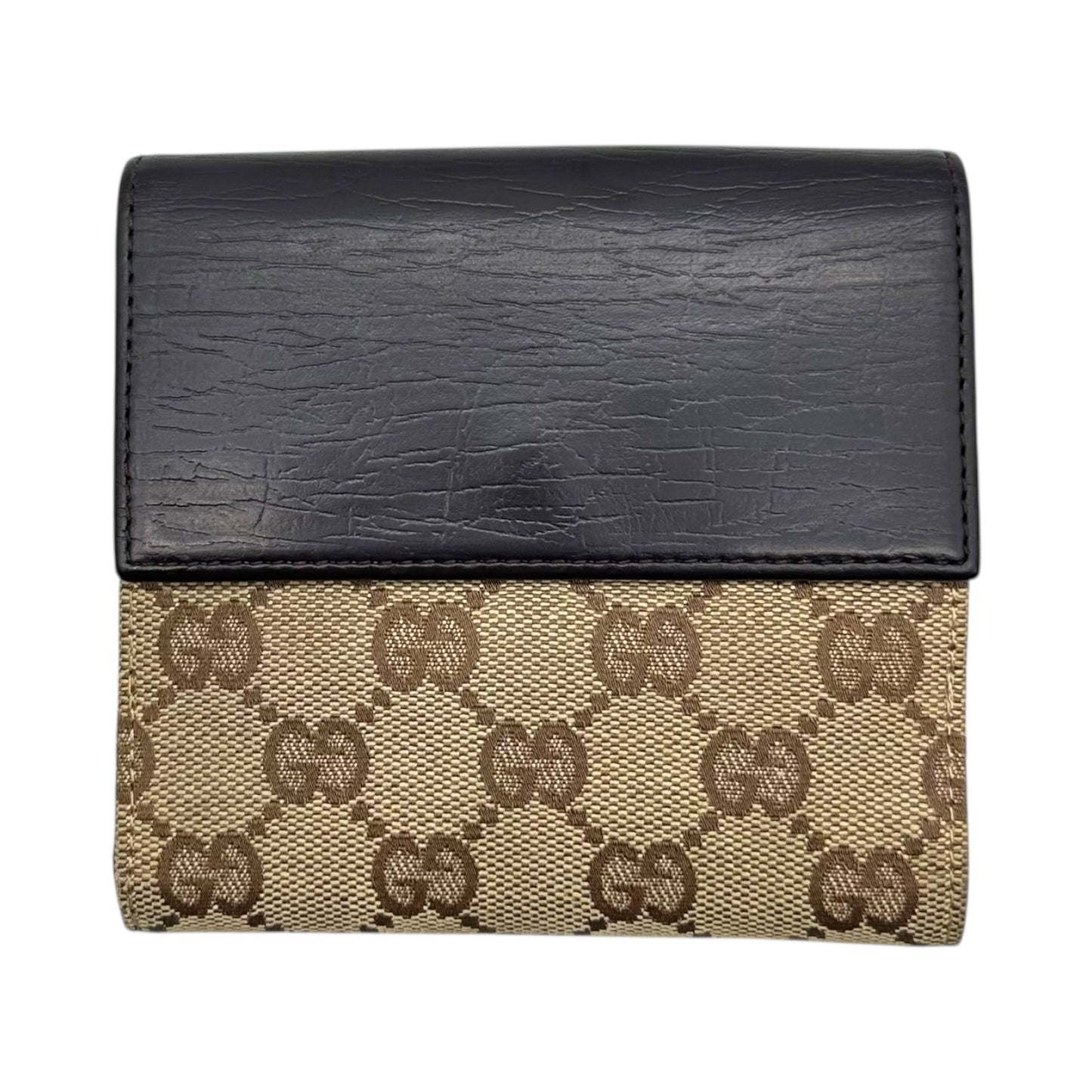 Gucci Tan Monogram Jackie Bi-Fold Wallet - Outfit Repeater
