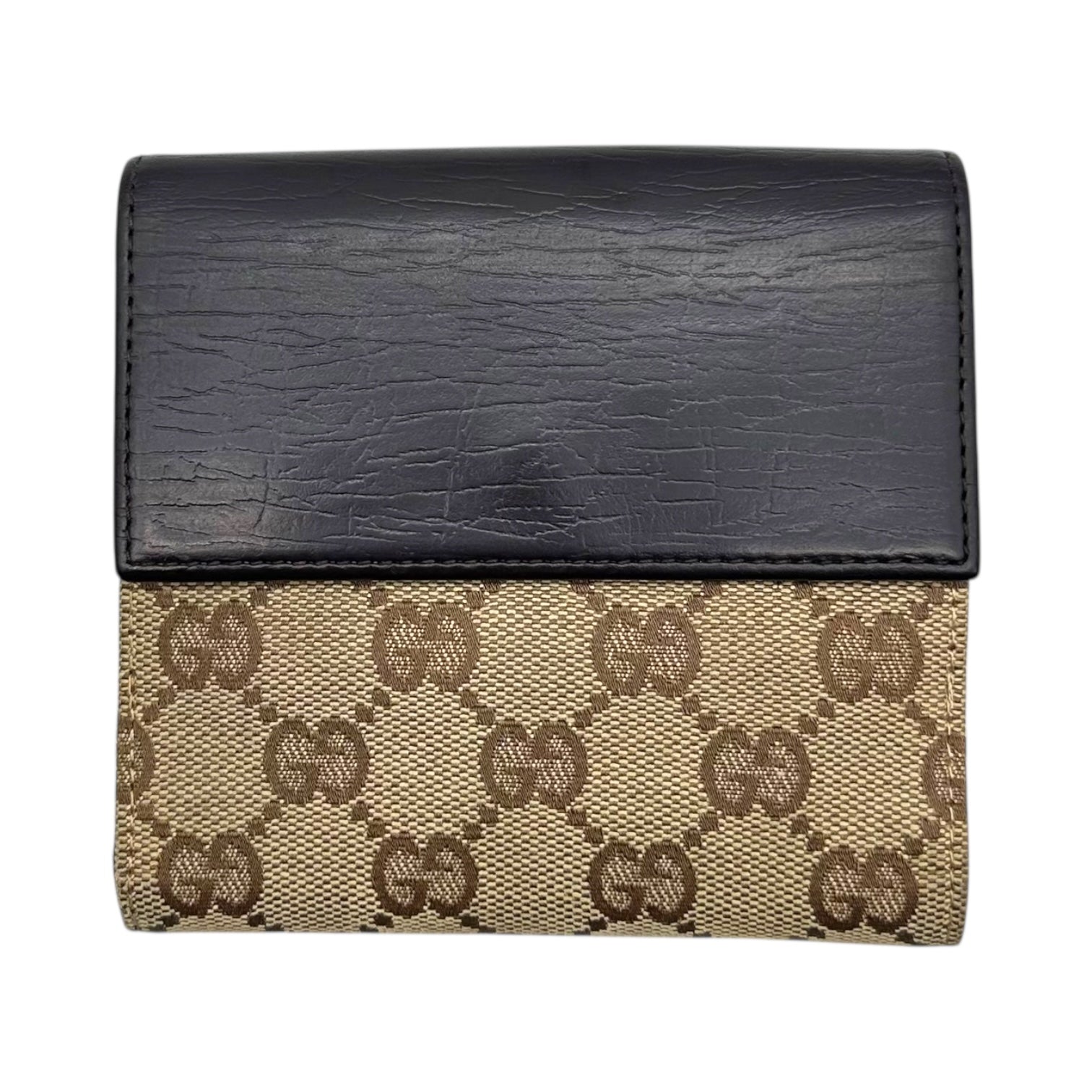 Gucci Tan Monogram Jackie Bi-Fold Wallet - Outfit Repeater