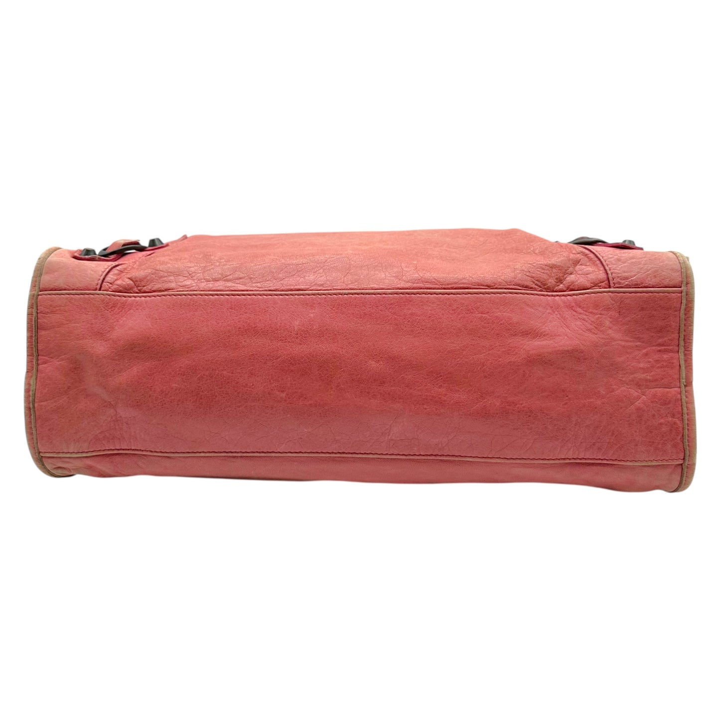 Balenciaga Pink Leather City Bag
