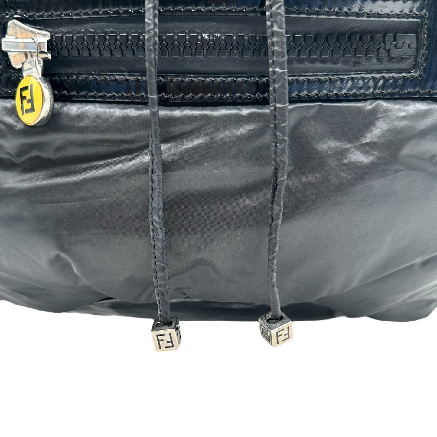 Fendi Black Sequin Snowflake Puffer Backpack - Outfit Repeater