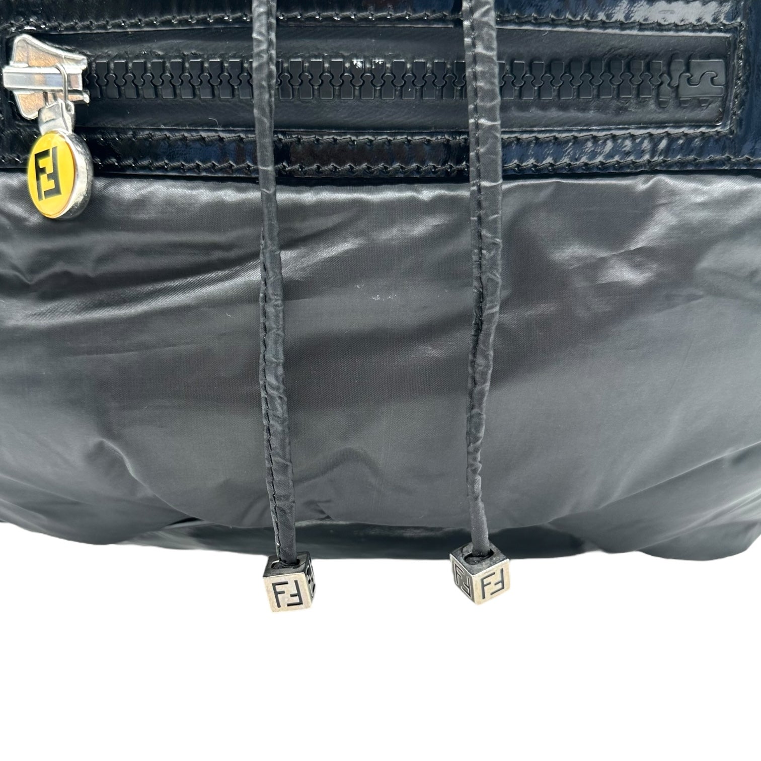 Fendi Black Sequin Snowflake Puffer Backpack - Outfit Repeater