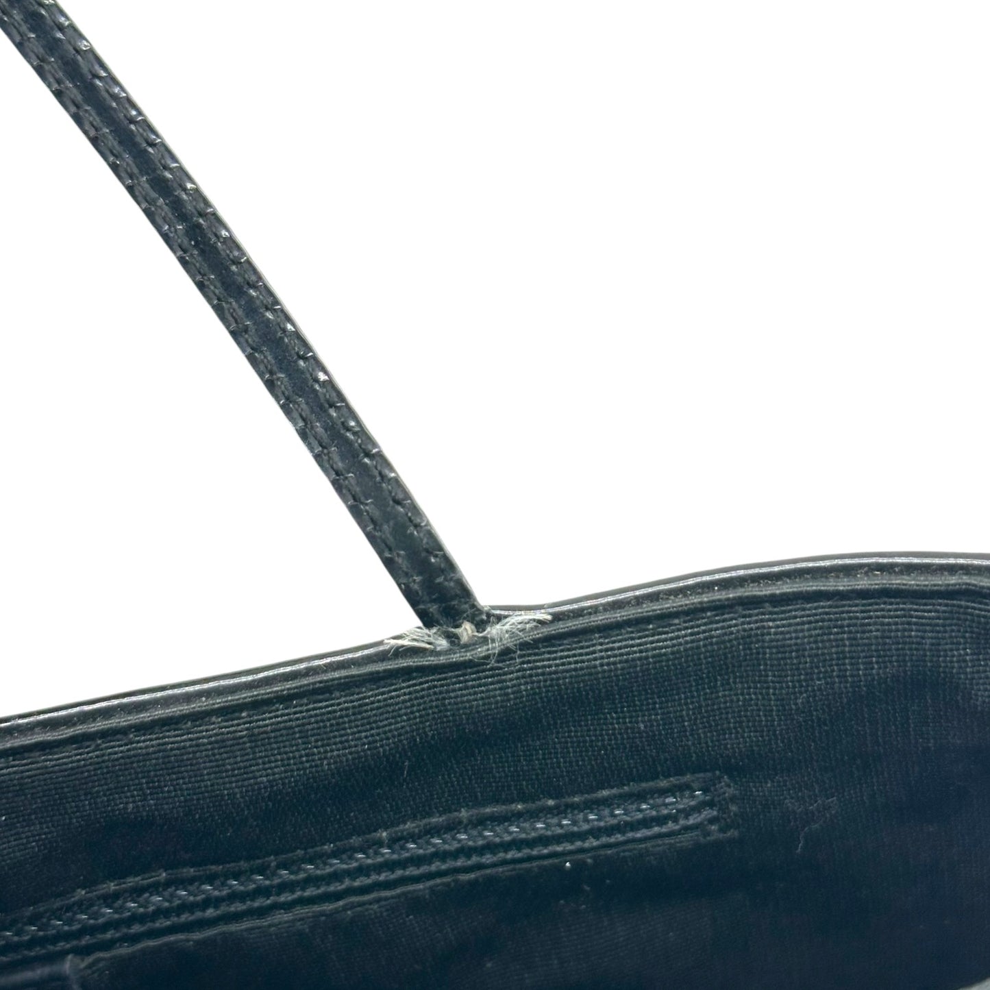 Chanel Printed Chocolate Bar Fringe East-West Handbag