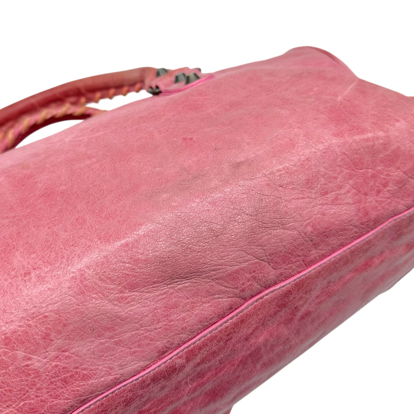 Balenciaga Pink Lambskin City Twiggy 2-Way Bag - Outfit Repeater