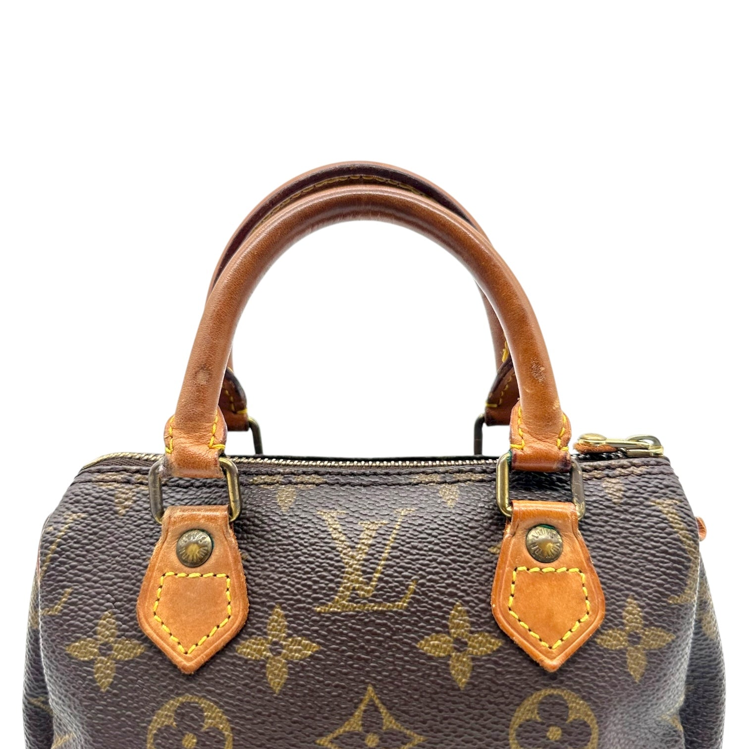 Louis Vuitton Classic Monogram Mini Speedy Bag - Outfit Repeater
