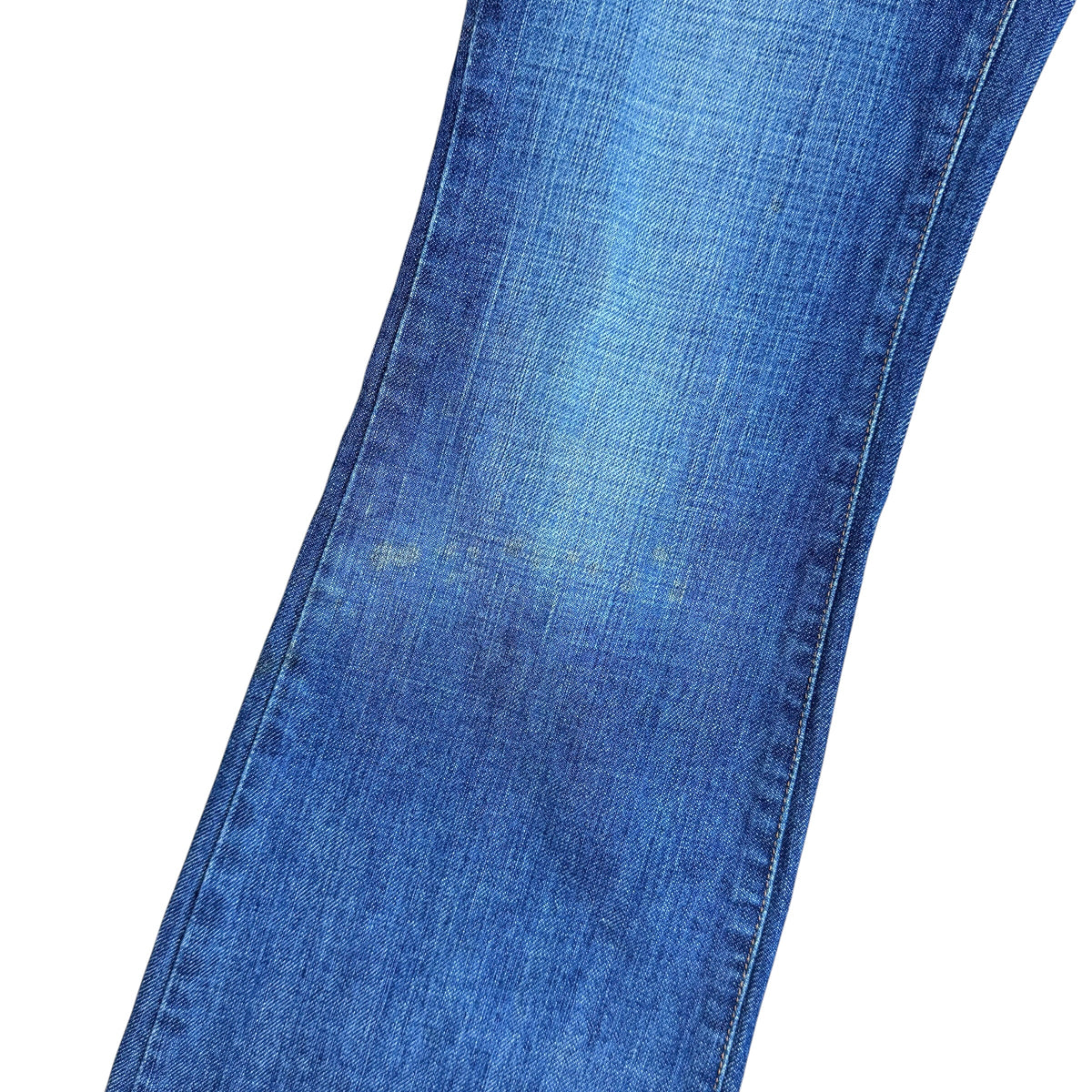 Dolce & Gabbana Dark Wash Denim Jeans With Suede Pocket