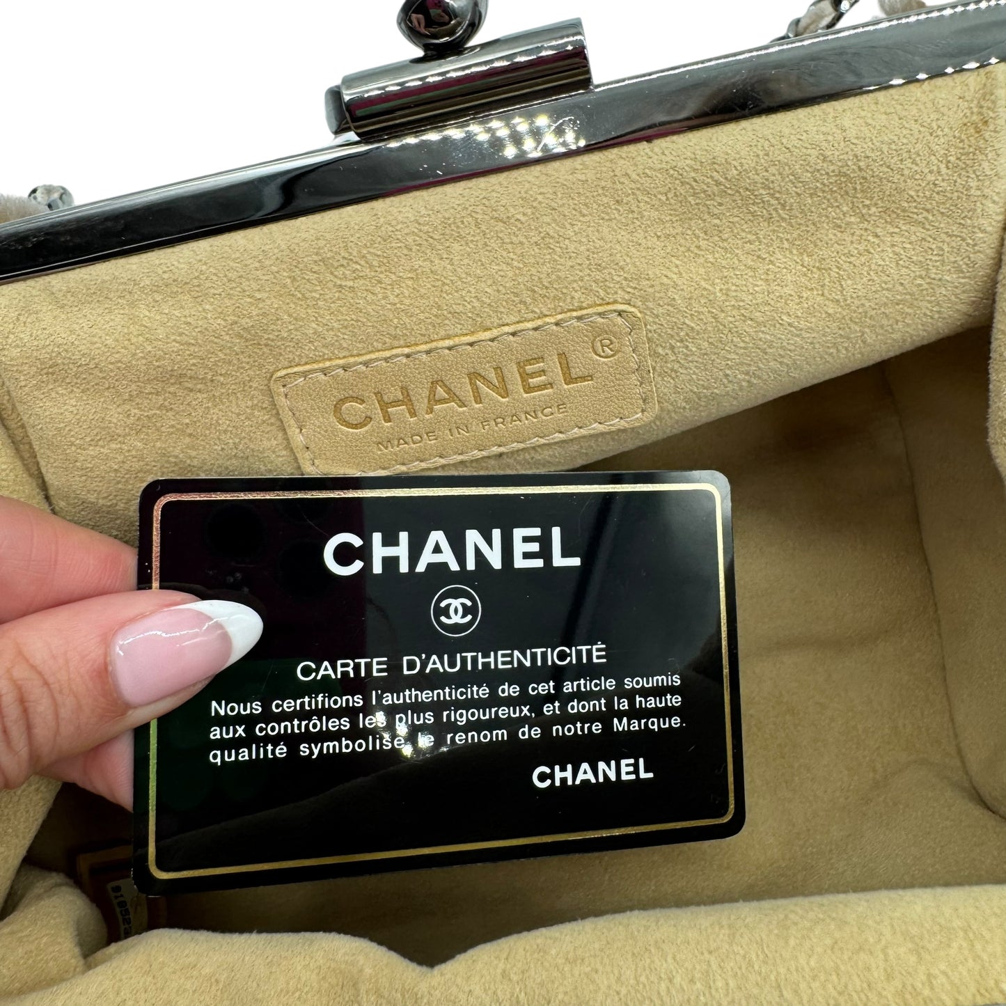 Chanel Brown Rabbit Fur Clutch on Chain Bag 2004-05 - Outfit Repeater