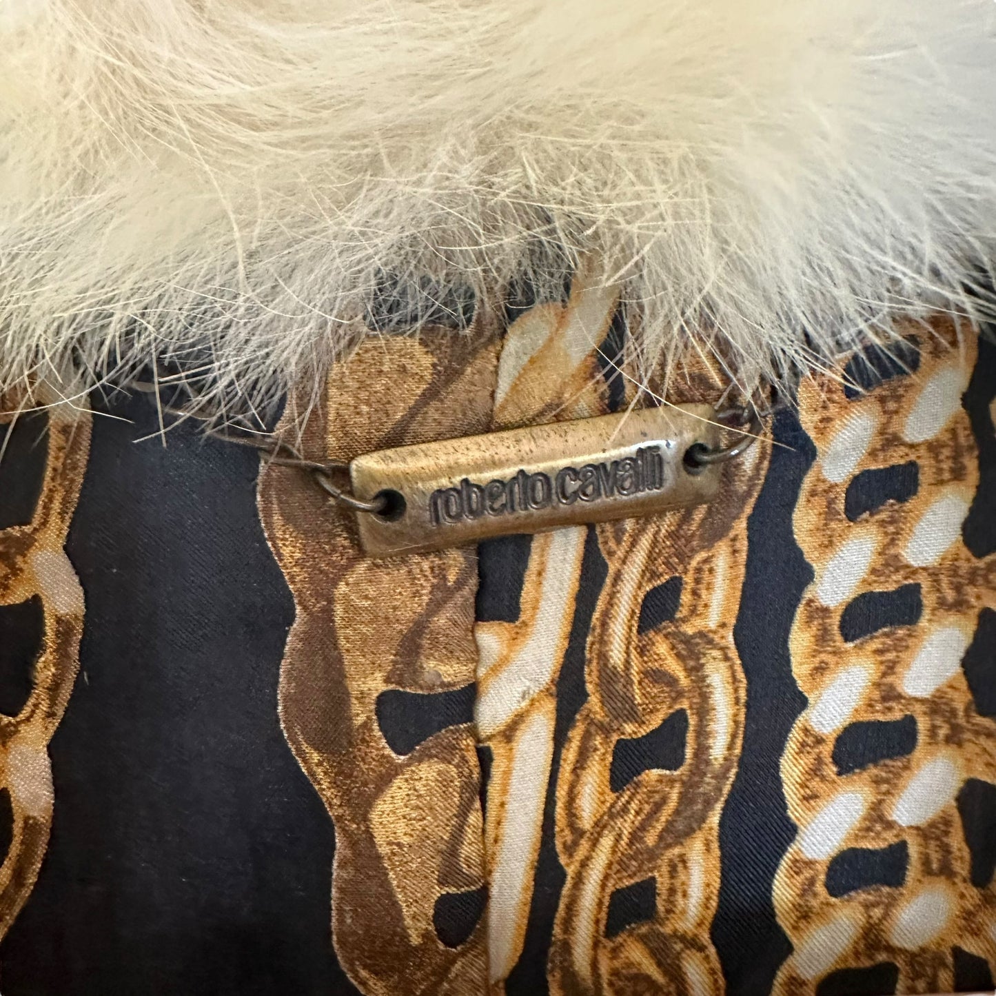 Roberto Cavalli F/W 2003 Rabbit Fur & Leather Vest - Outfit Repeater