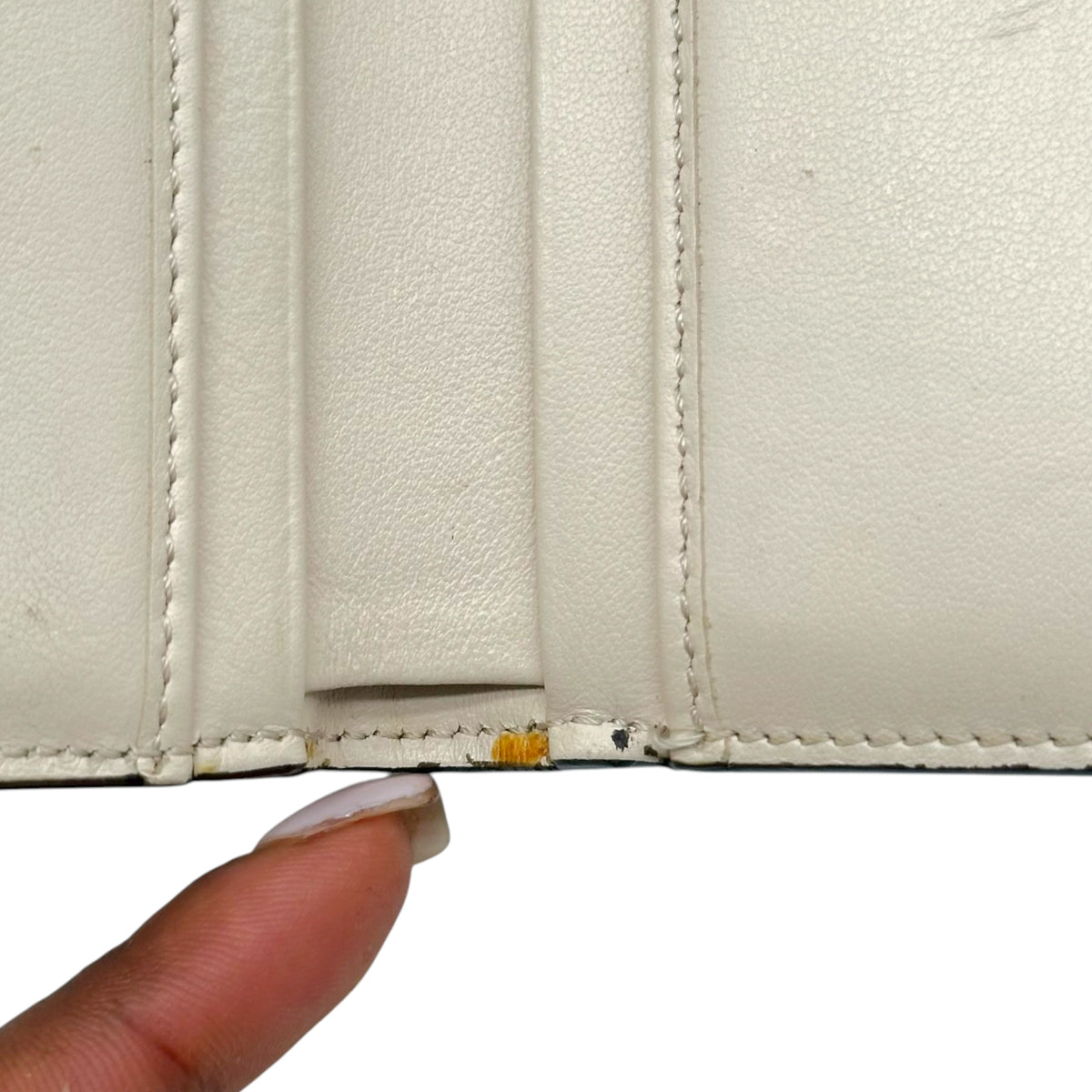 Fendi Tan Python Bi-Fold Turnlock Wallet