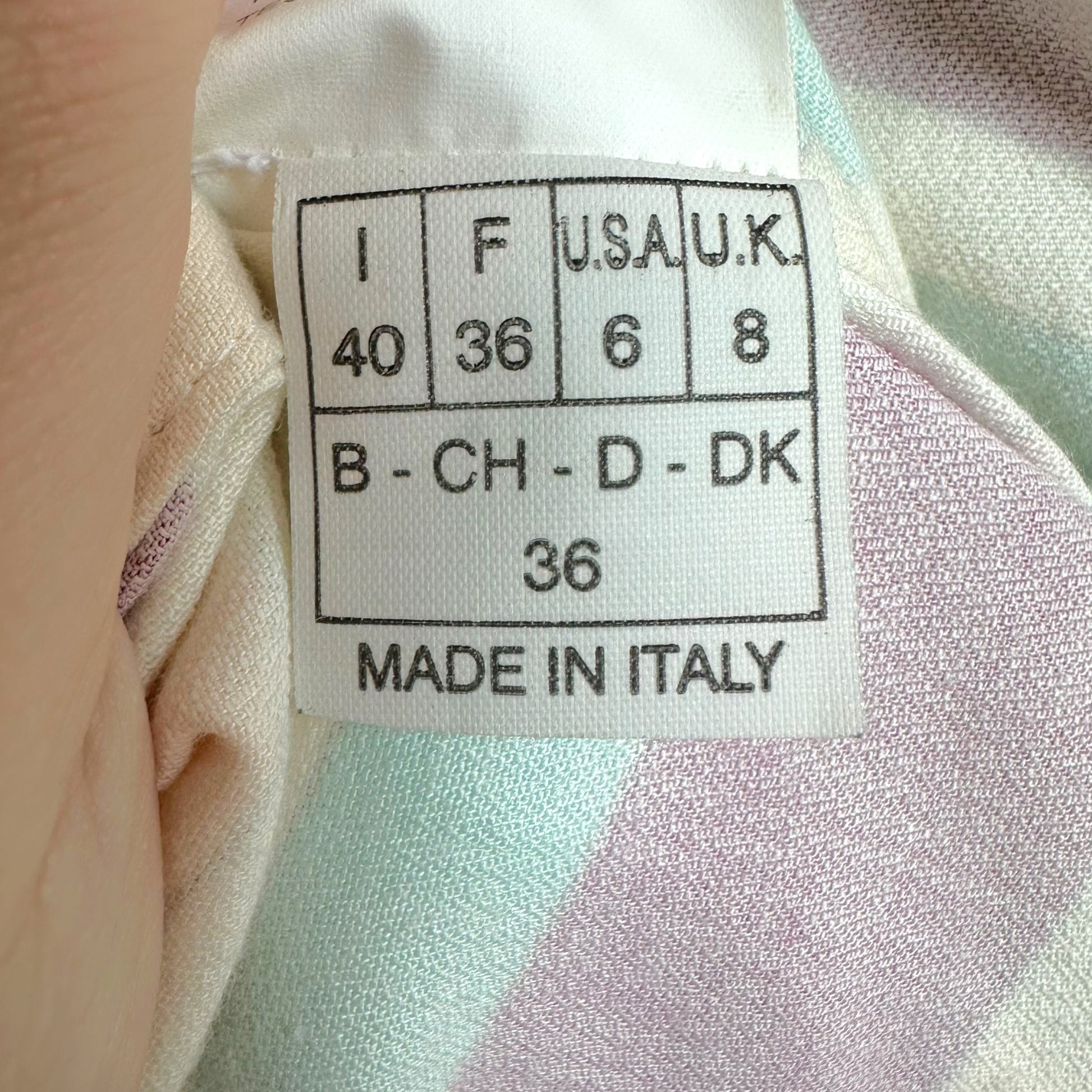 Emilio Pucci Cotton Trench Coat Pink Blue Multi Printed